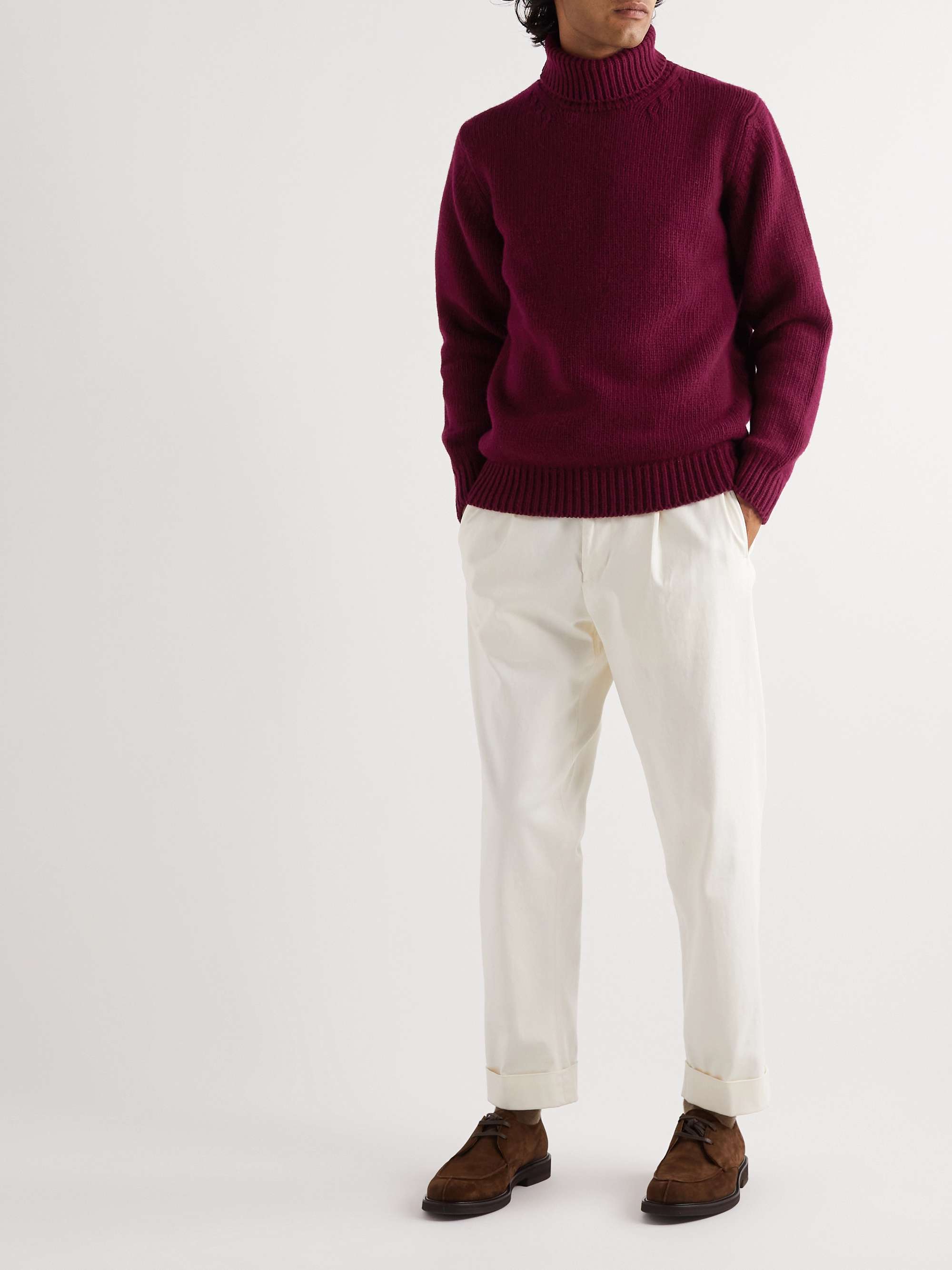 RICHARD JAMES Wool Rollneck Sweater