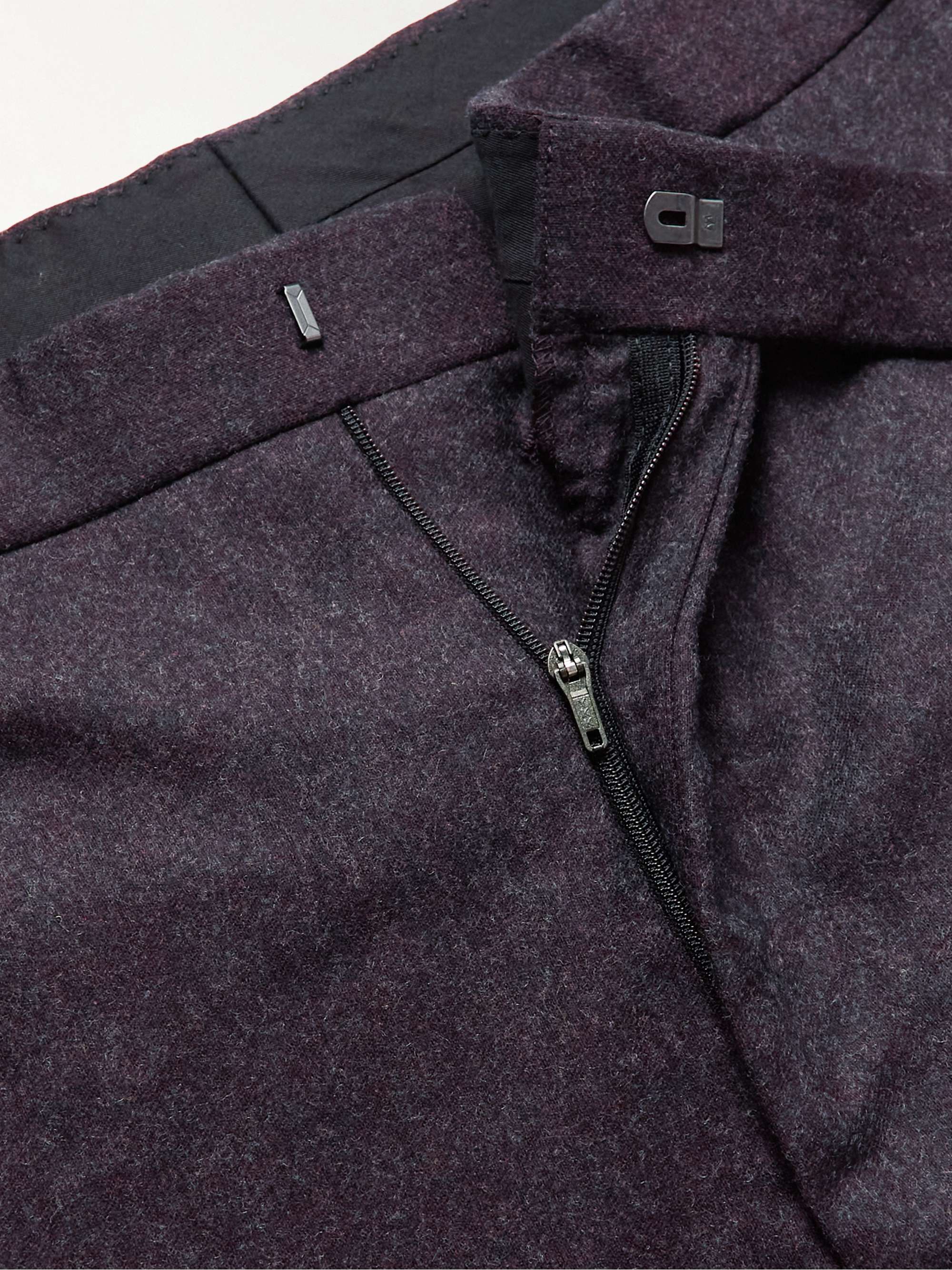 RICHARD JAMES Royal Wool-Flannel Suit Trousers