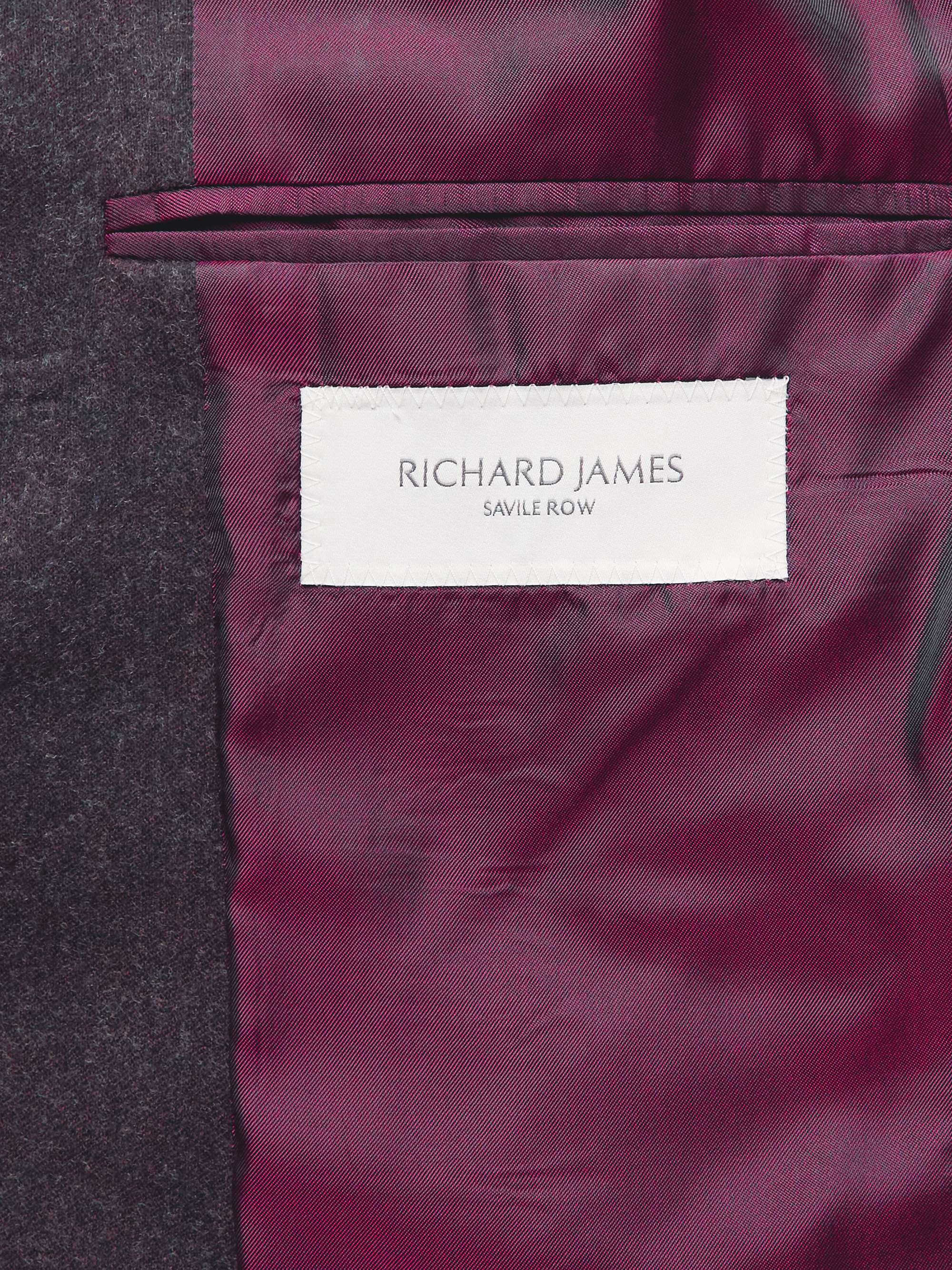 RICHARD JAMES Royal Wool-Flannel Suit Trousers