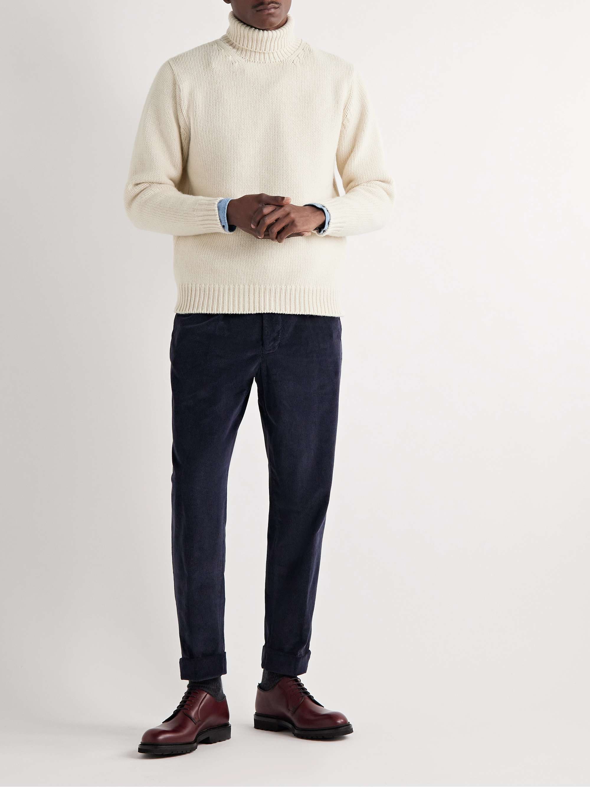 RICHARD JAMES Wool Rollneck Sweater