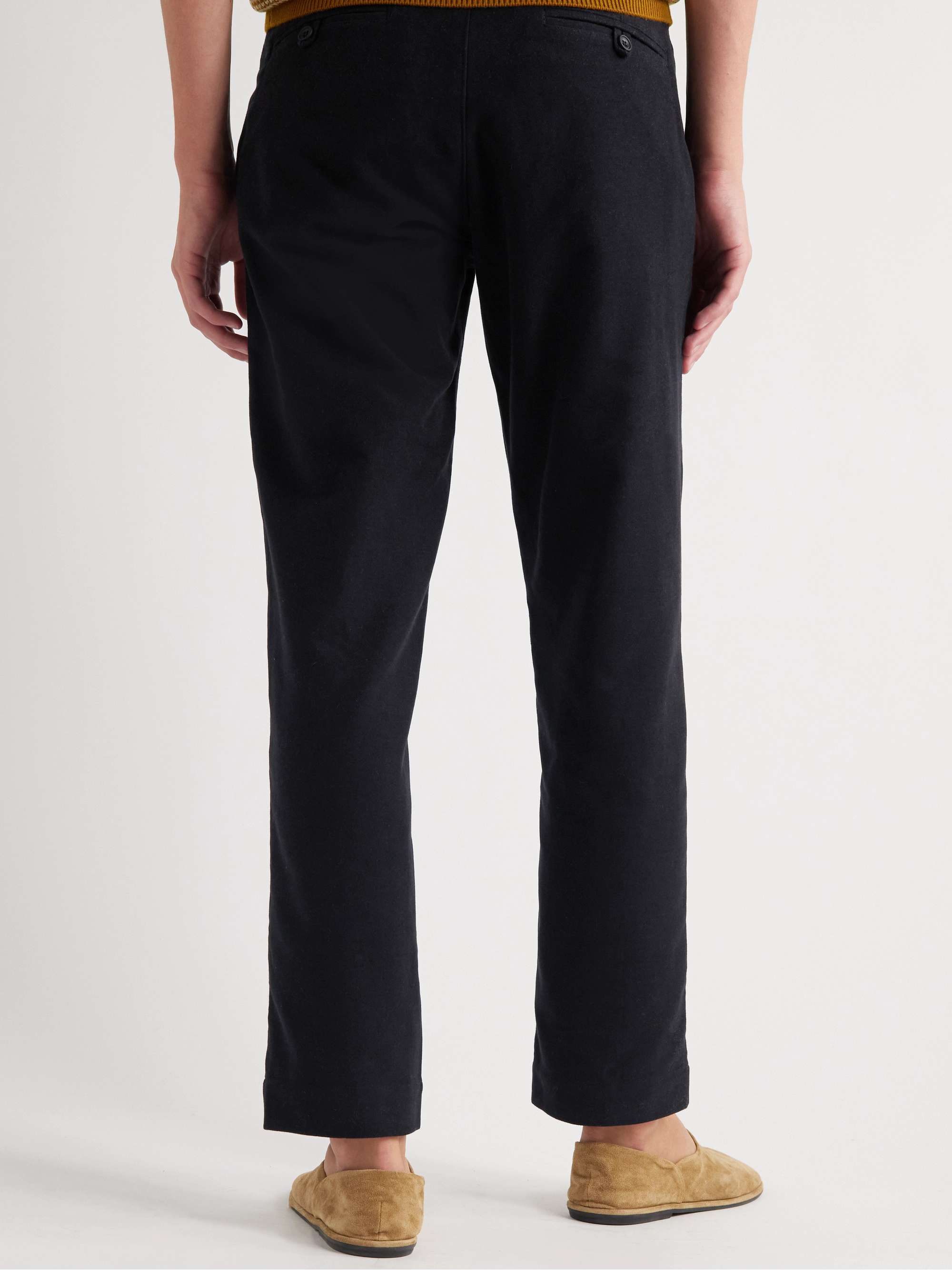 Navy StraightLeg CottonMoleskin Chinos RICHARD JAMES MR PORTER