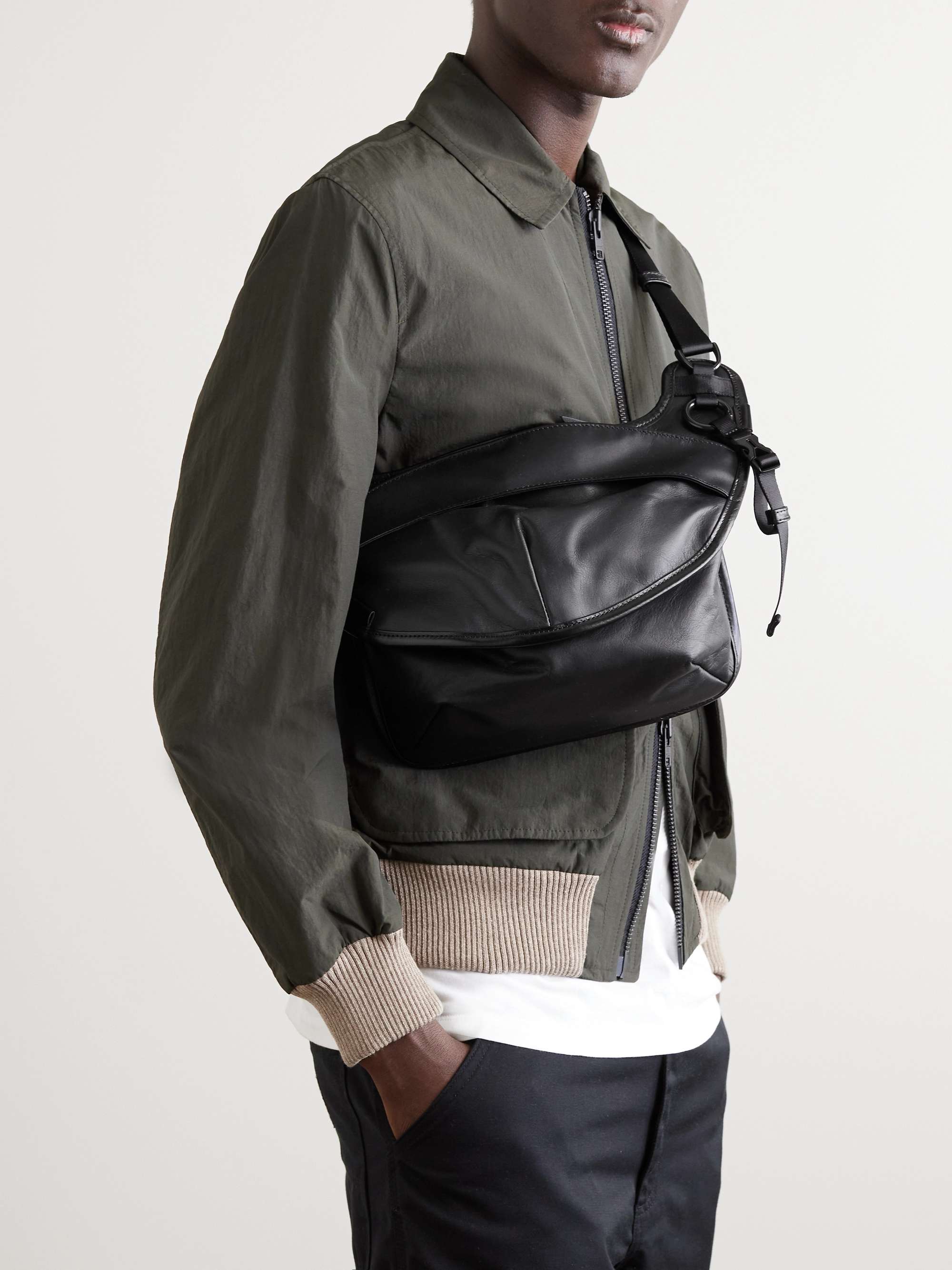 MASTER-PIECE Leather Belt Bag