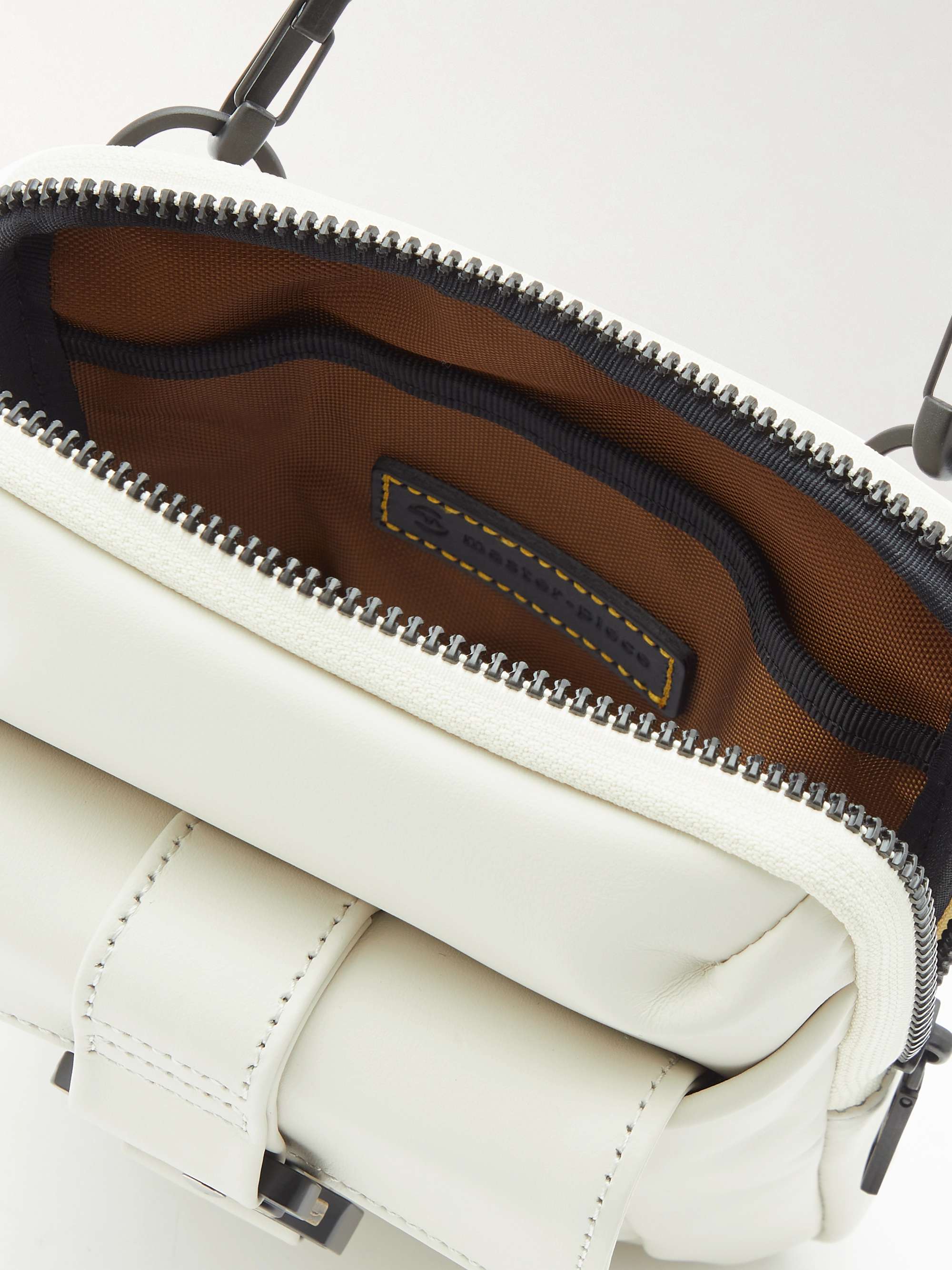 MASTER-PIECE Confi Leather Messenger Bag