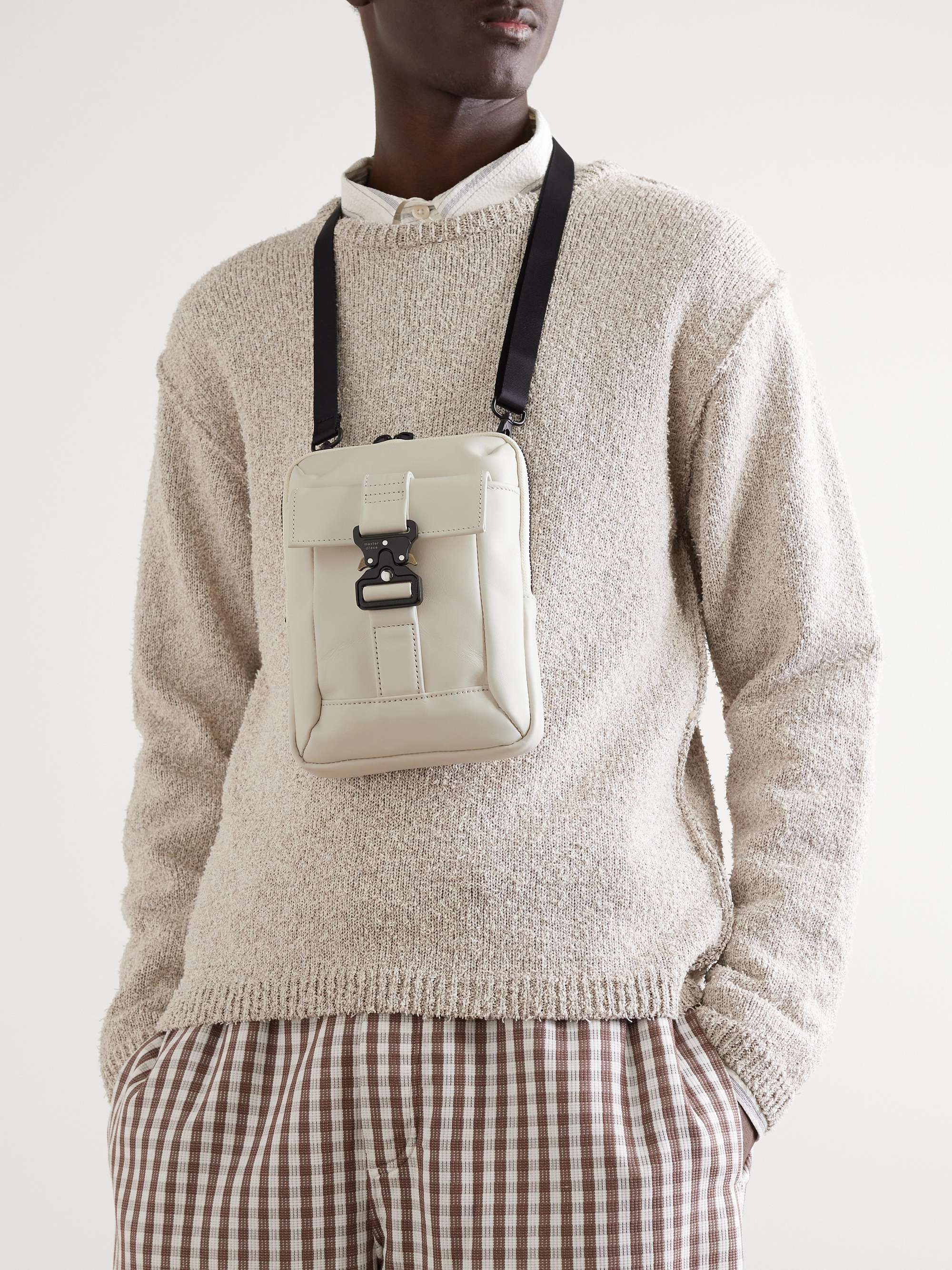 MASTER-PIECE Confi Leather Messenger Bag