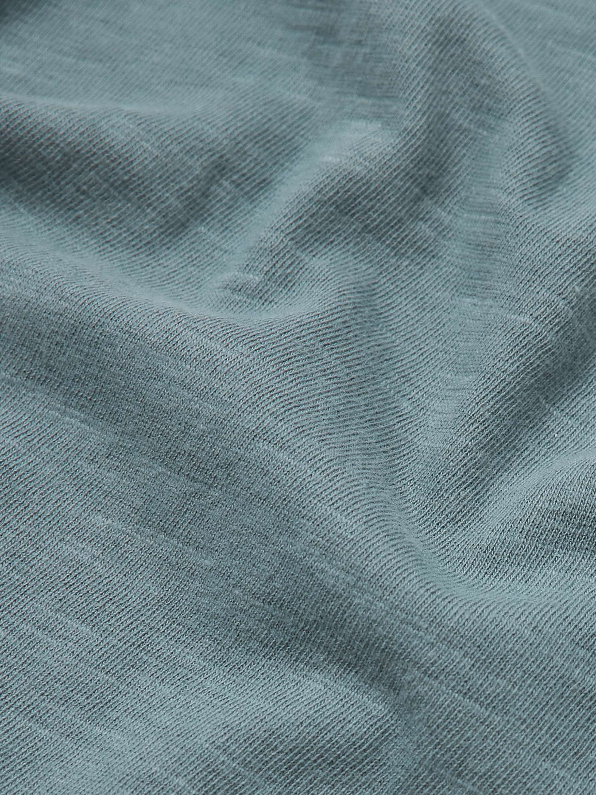 ONIA Slub Cotton-Jersey Henley T-Shirt