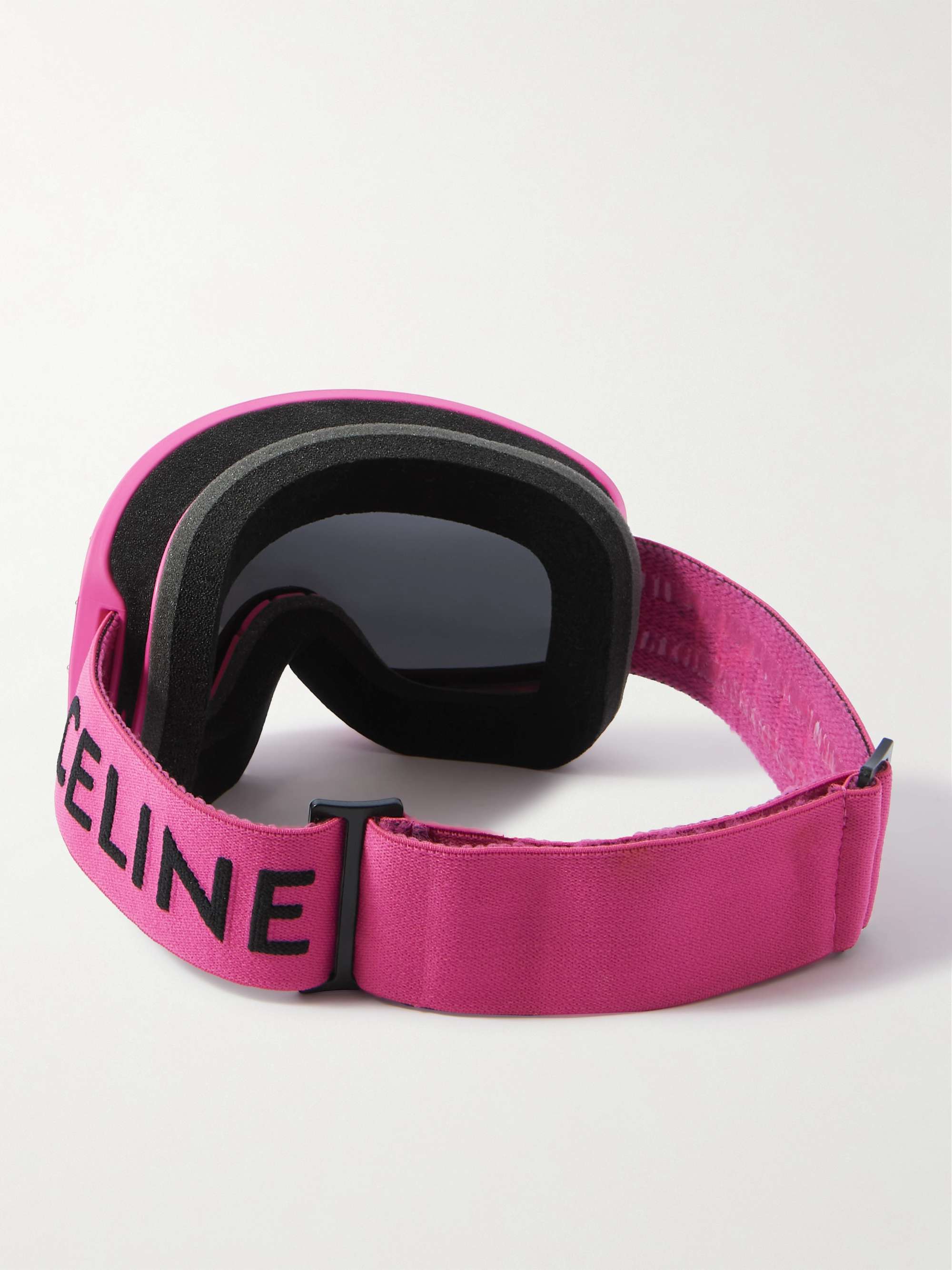 CELINE EYEWEAR Studded ski goggles