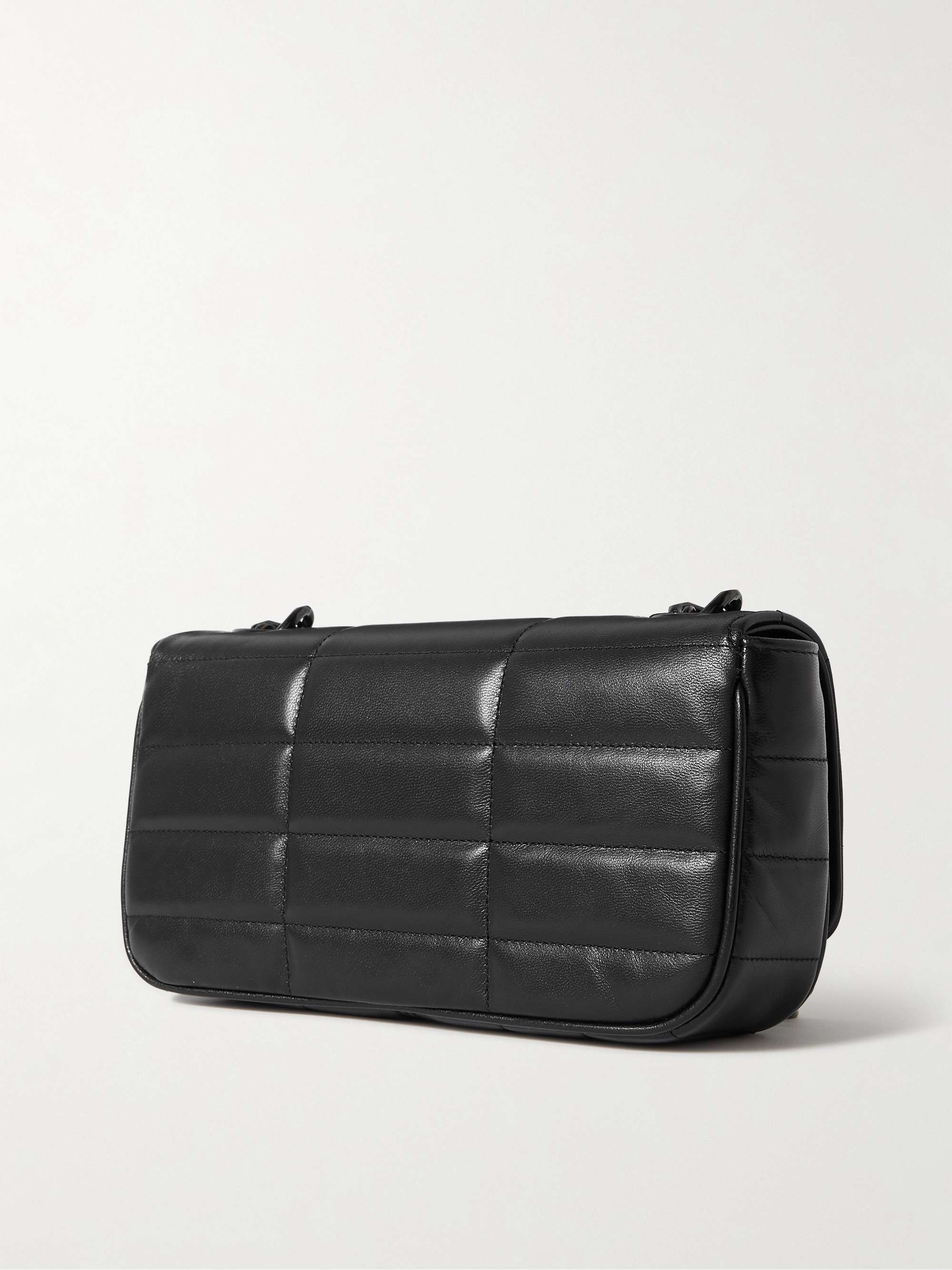CELINE HOMME Quilted Leather Messenger Bag