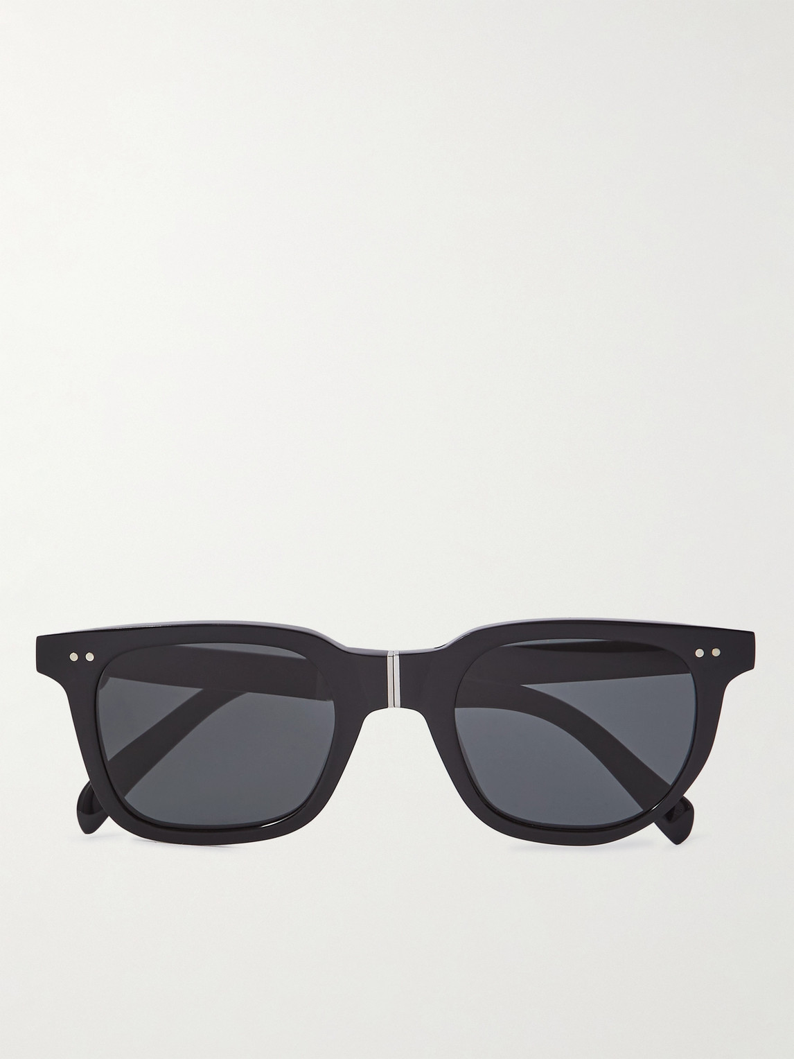 Black Frame 44 Square-Frame Acetate Sunglasses