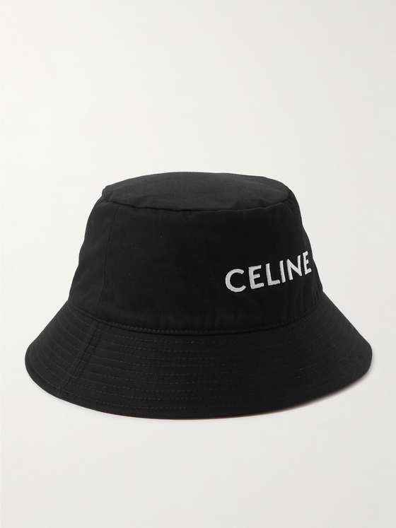 mrporter.com | Bob Logo-Embroidered Cotton-Blend Gabardine Bucket Hat
