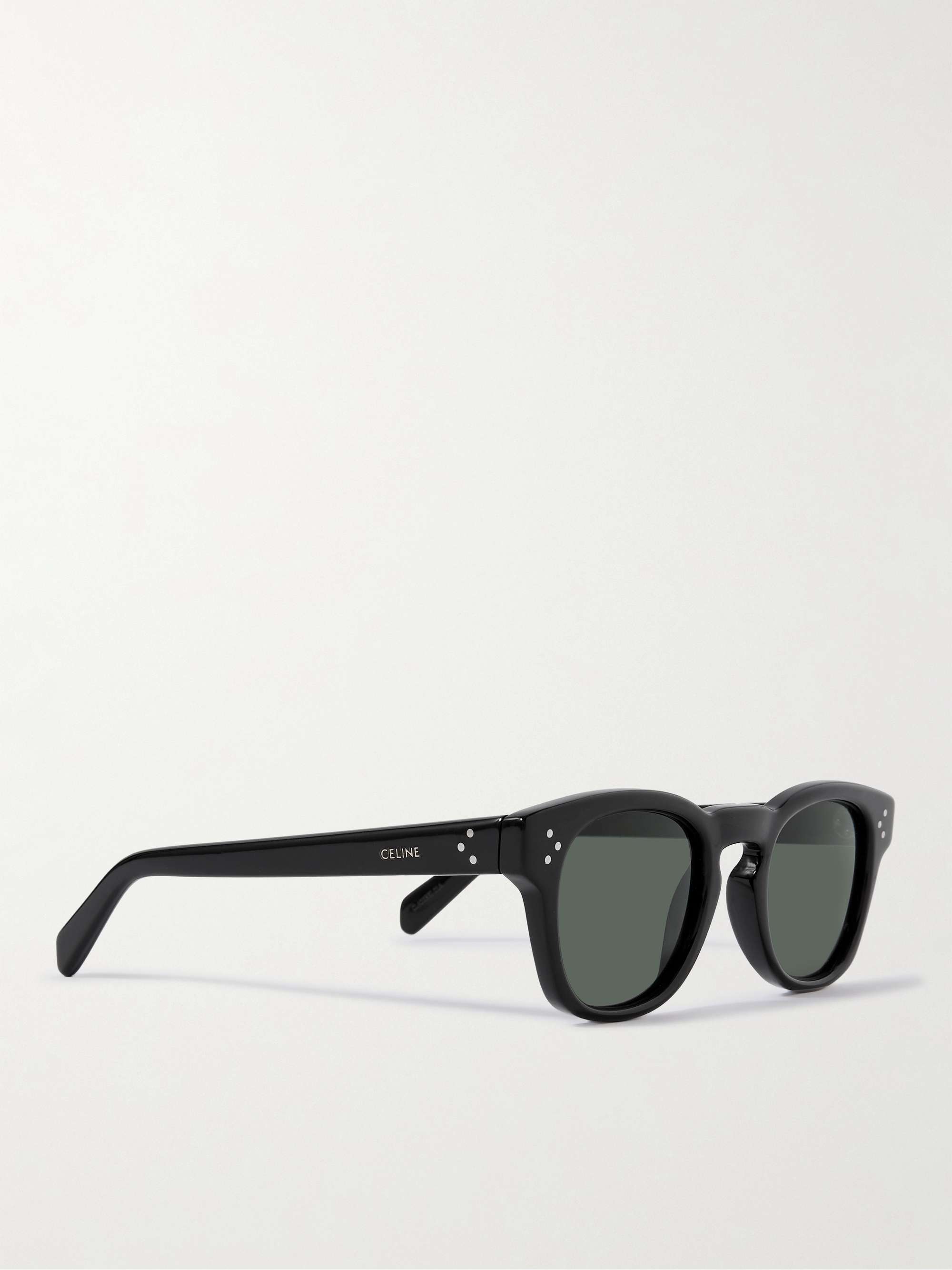 CELINE HOMME Round-Frame Acetate Sunglasses for Men | MR PORTER