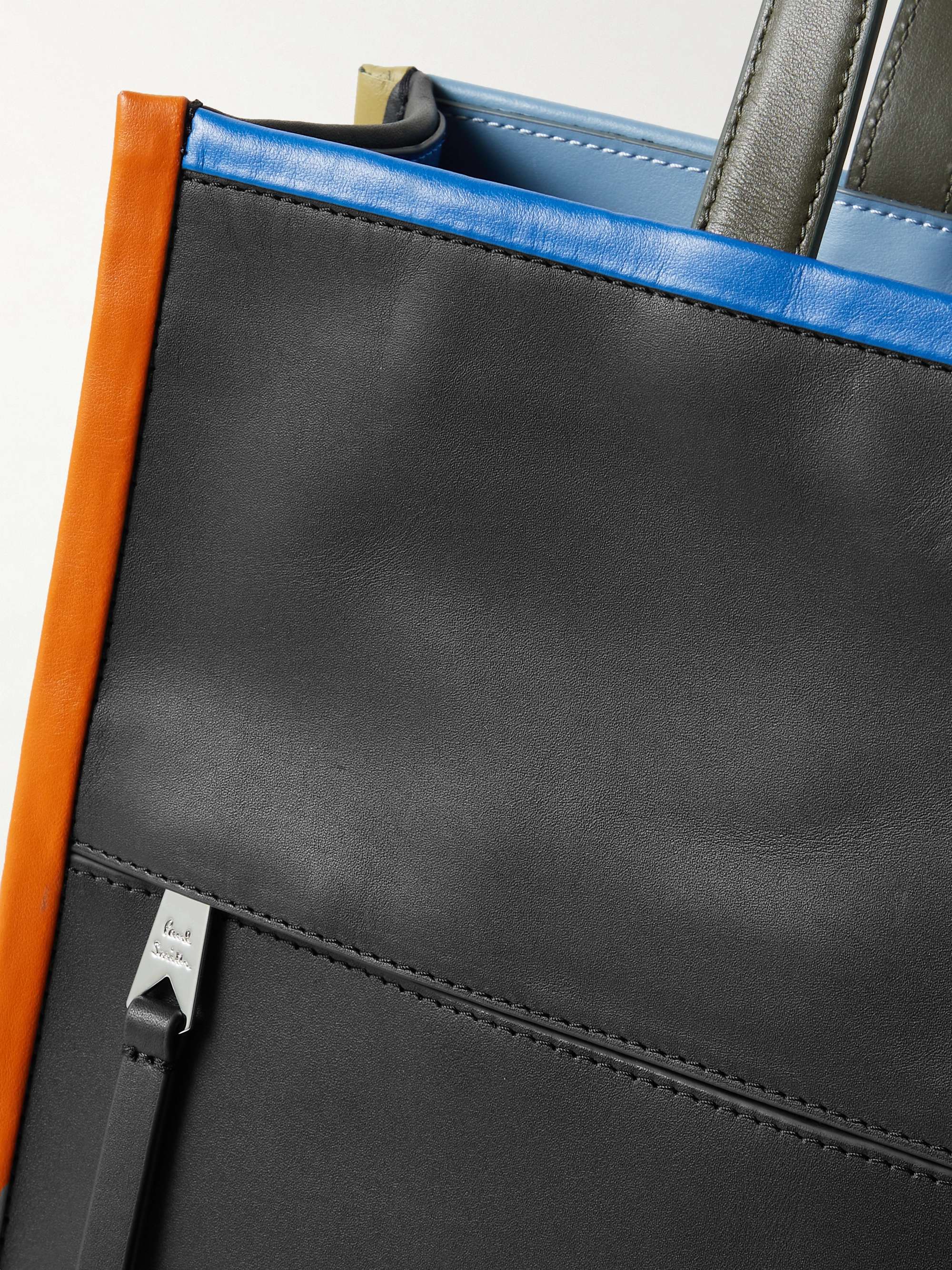 PAUL SMITH Leather Tote Bag