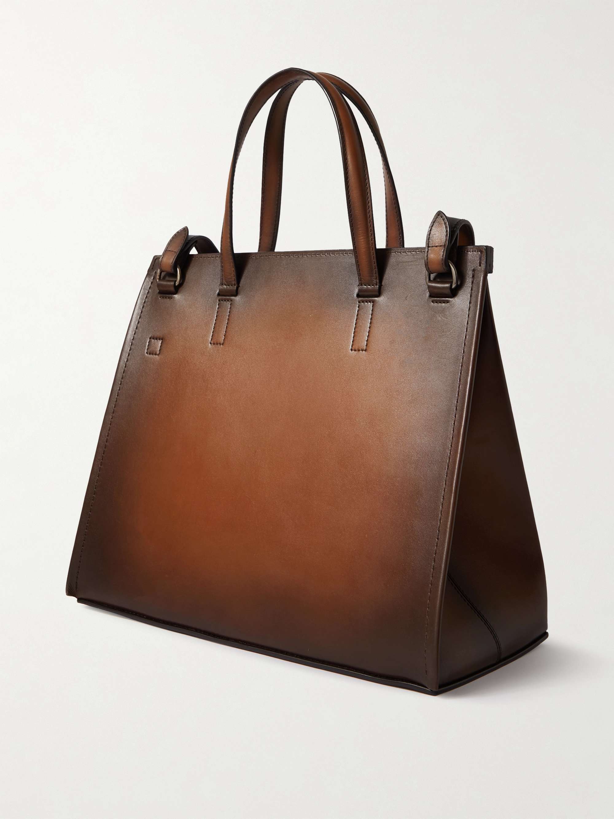 BERLUTI Luti Venezia Leather Tote Bag