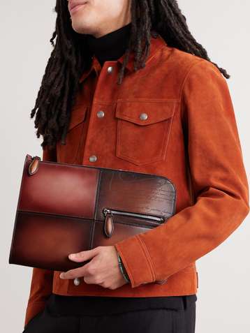 Men's Leather Pouches - Small Luxury Goods