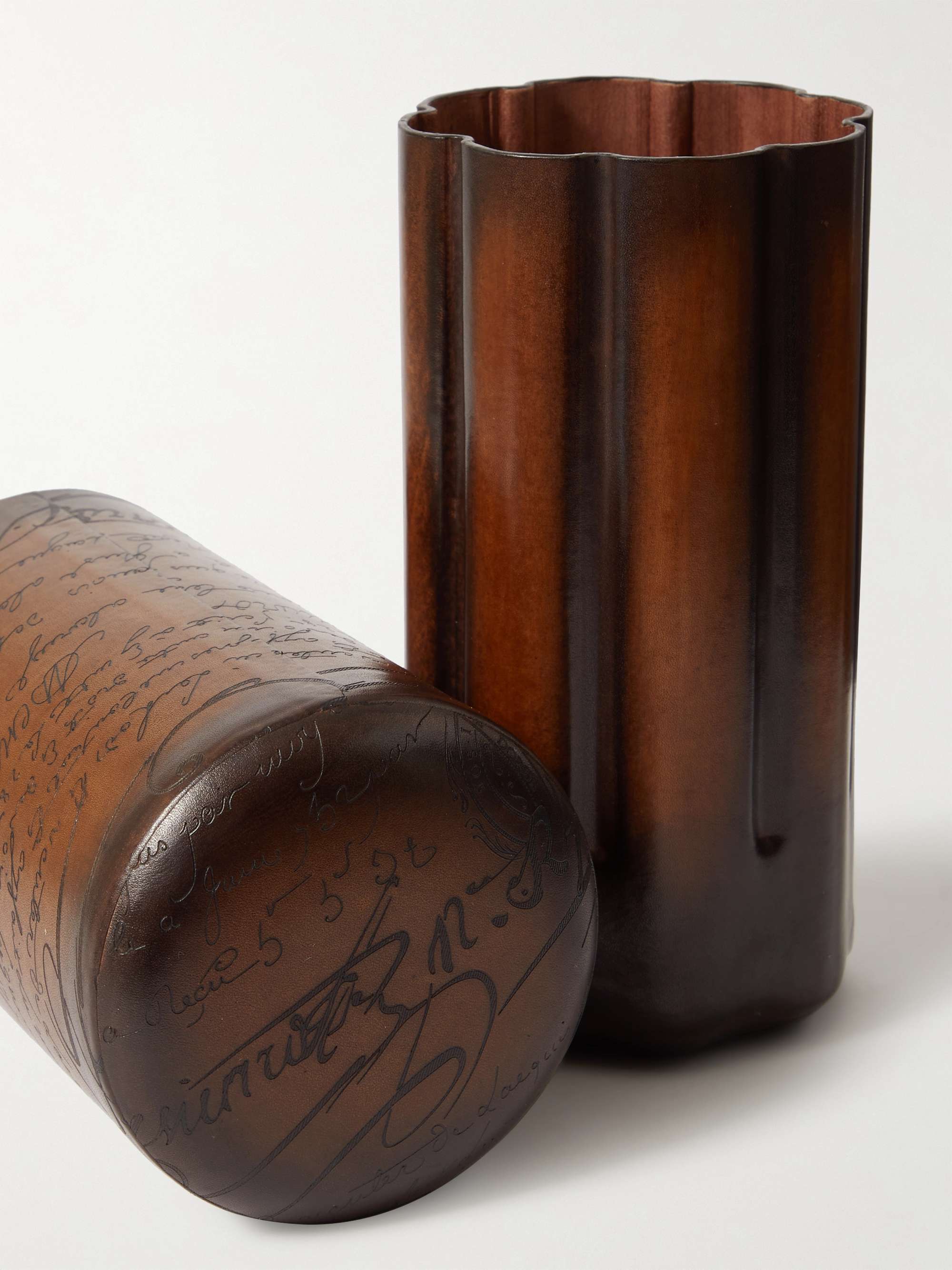 BERLUTI Scritto Venezia Leather Cigar Case