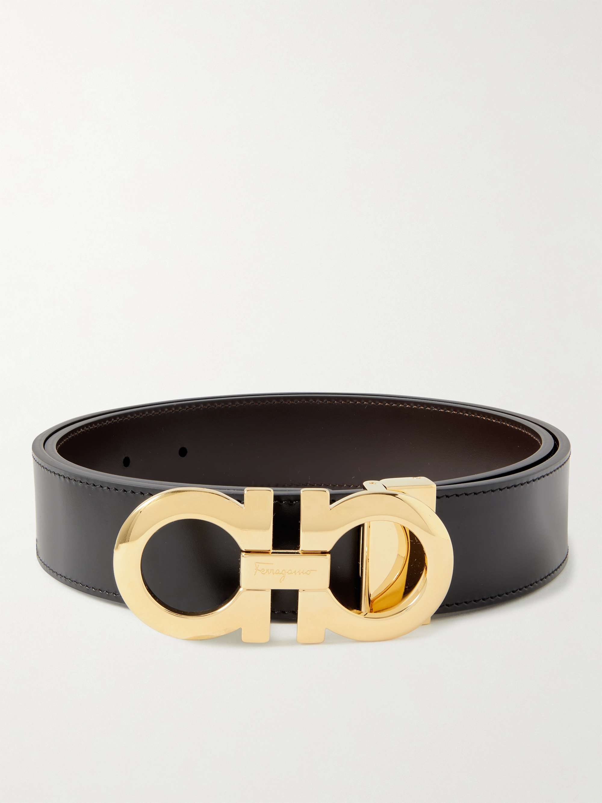 FERRAGAMO 3.5cm Leather Belt for Men | MR PORTER