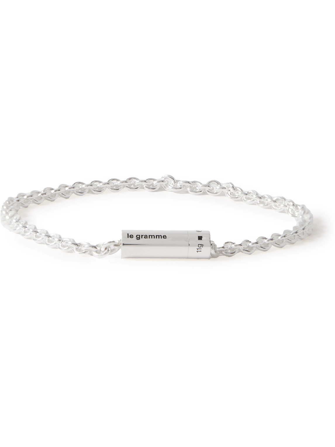 Le Gramme 11g Sterling Silver Chain Bracelet