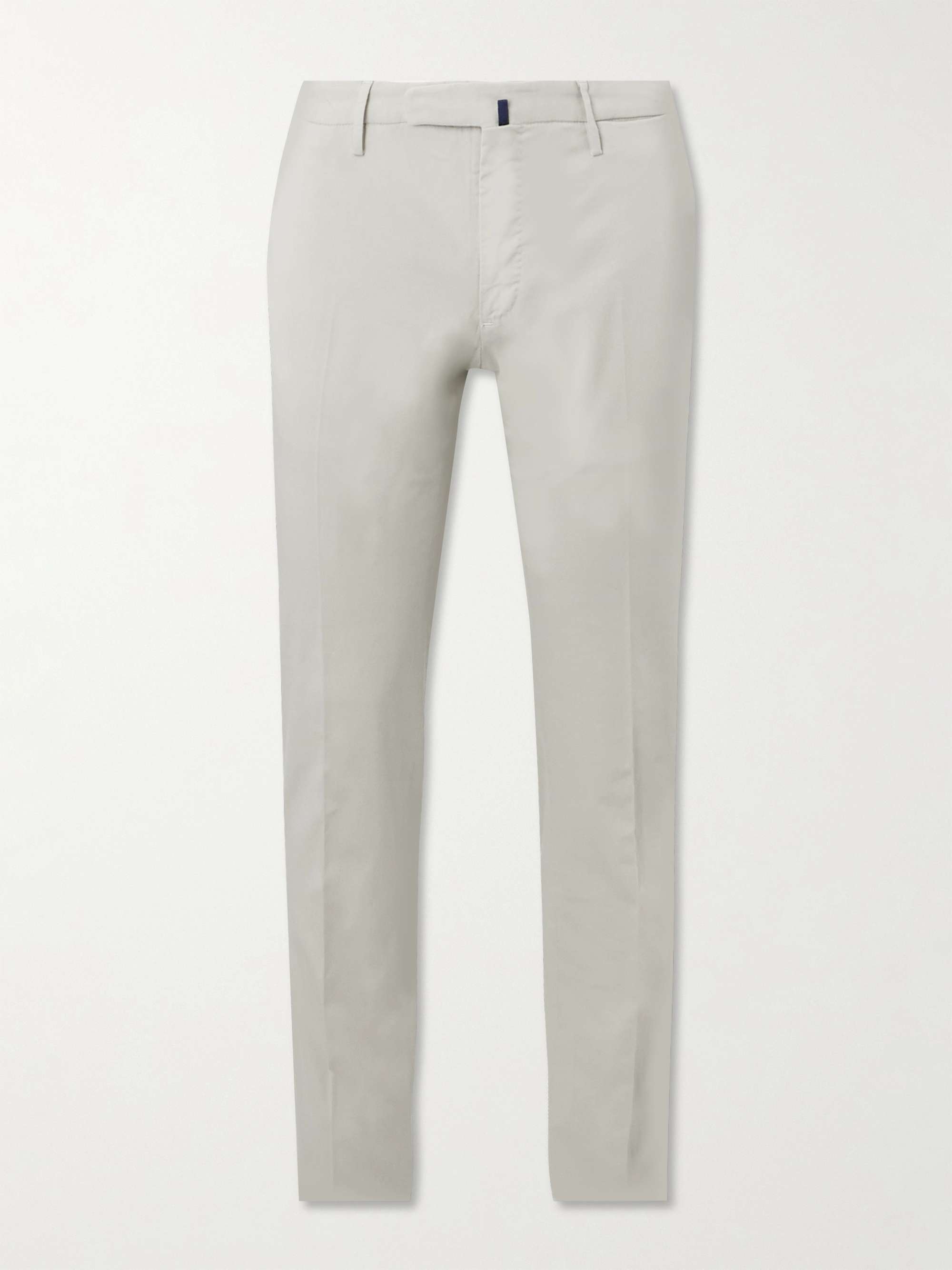 INCOTEX Venezia 1951 Slim-Fit Stretch-Cotton Trousers for Men | MR PORTER