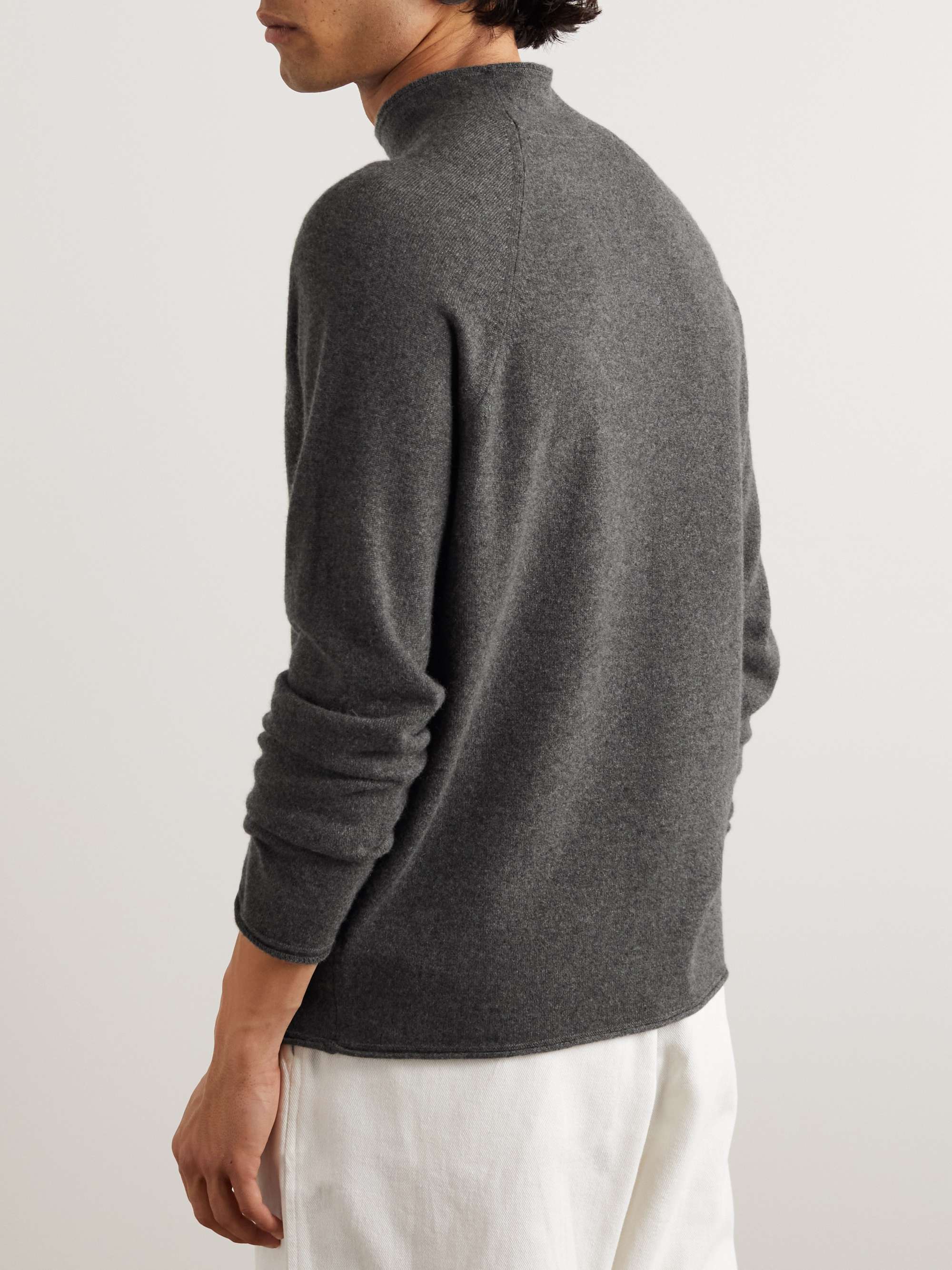 INCOTEX Cashmere Mock-Neck Sweater