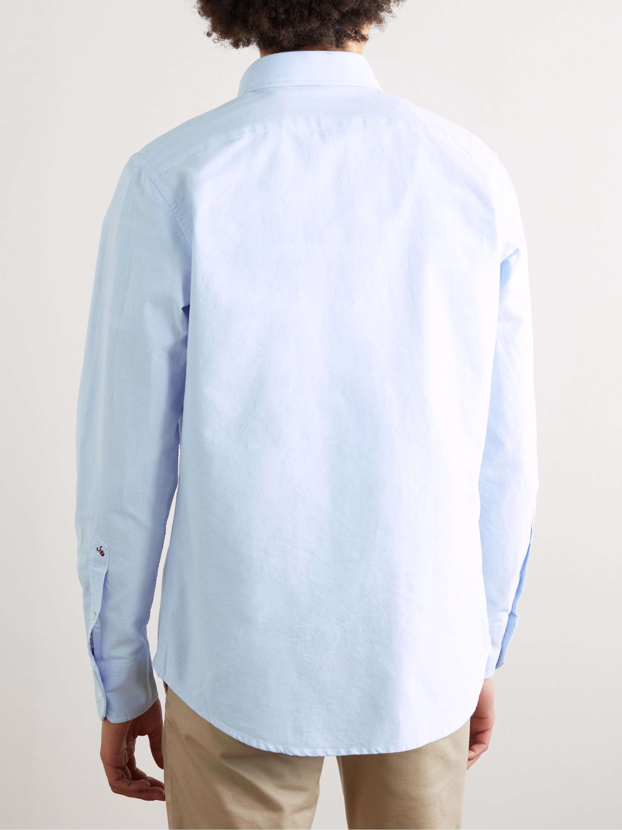 INCOTEX ButtonDown Collar Cotton Oxford Shirt for Men MR PORTER