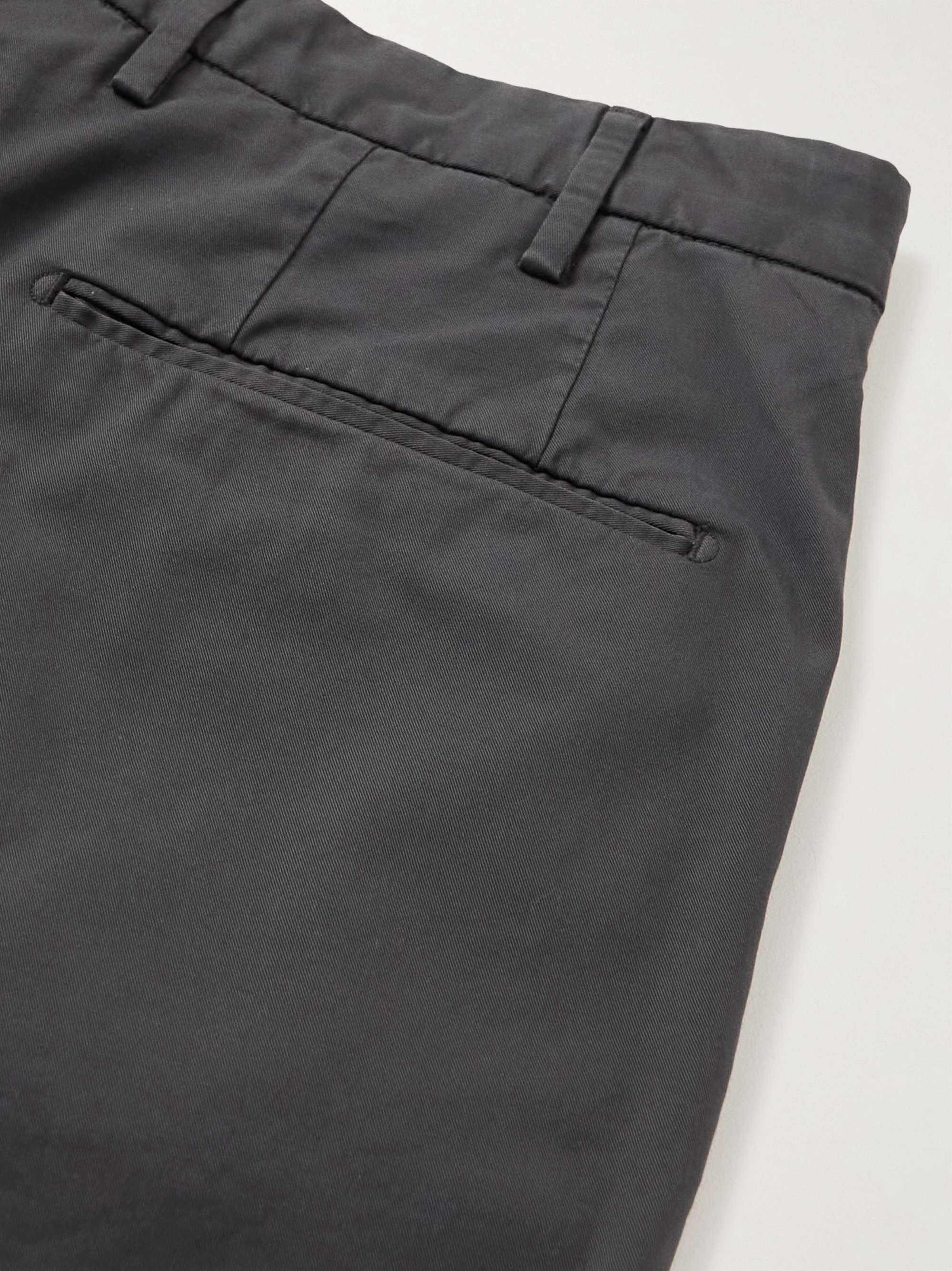 INCOTEX Venezia 1951 Slim-Fit Stretch-Cotton Trousers