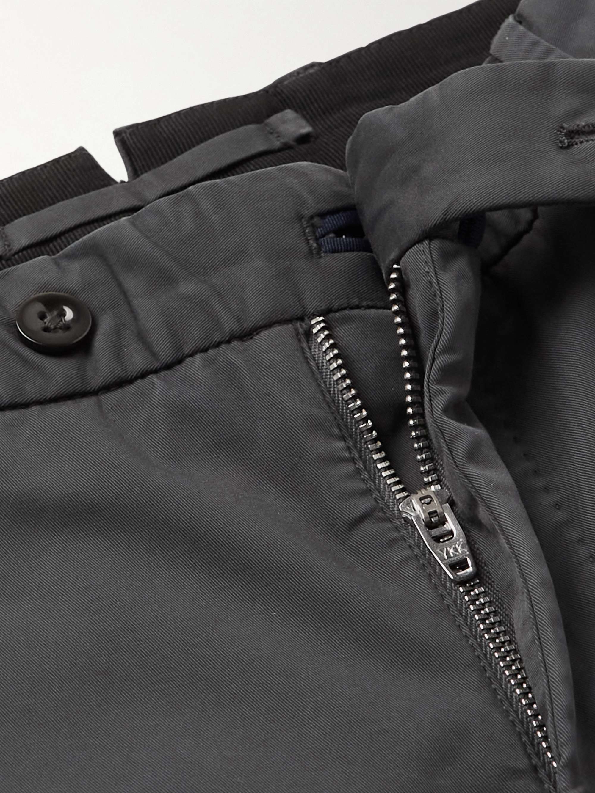 INCOTEX Venezia 1951 Slim-Fit Stretch-Cotton Trousers
