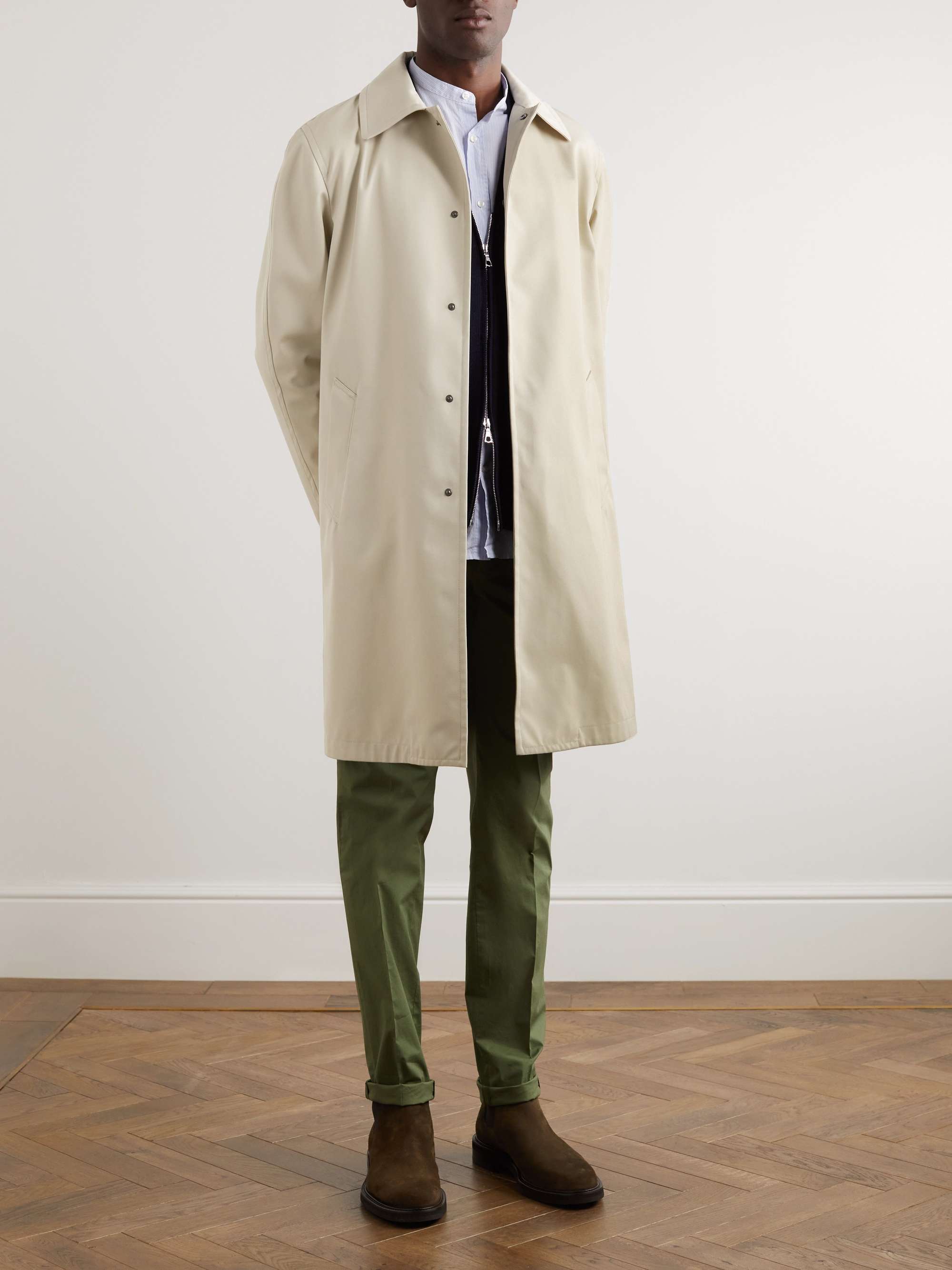 INCOTEX Teknosartorial Twill Car Coat for Men MR PORTER