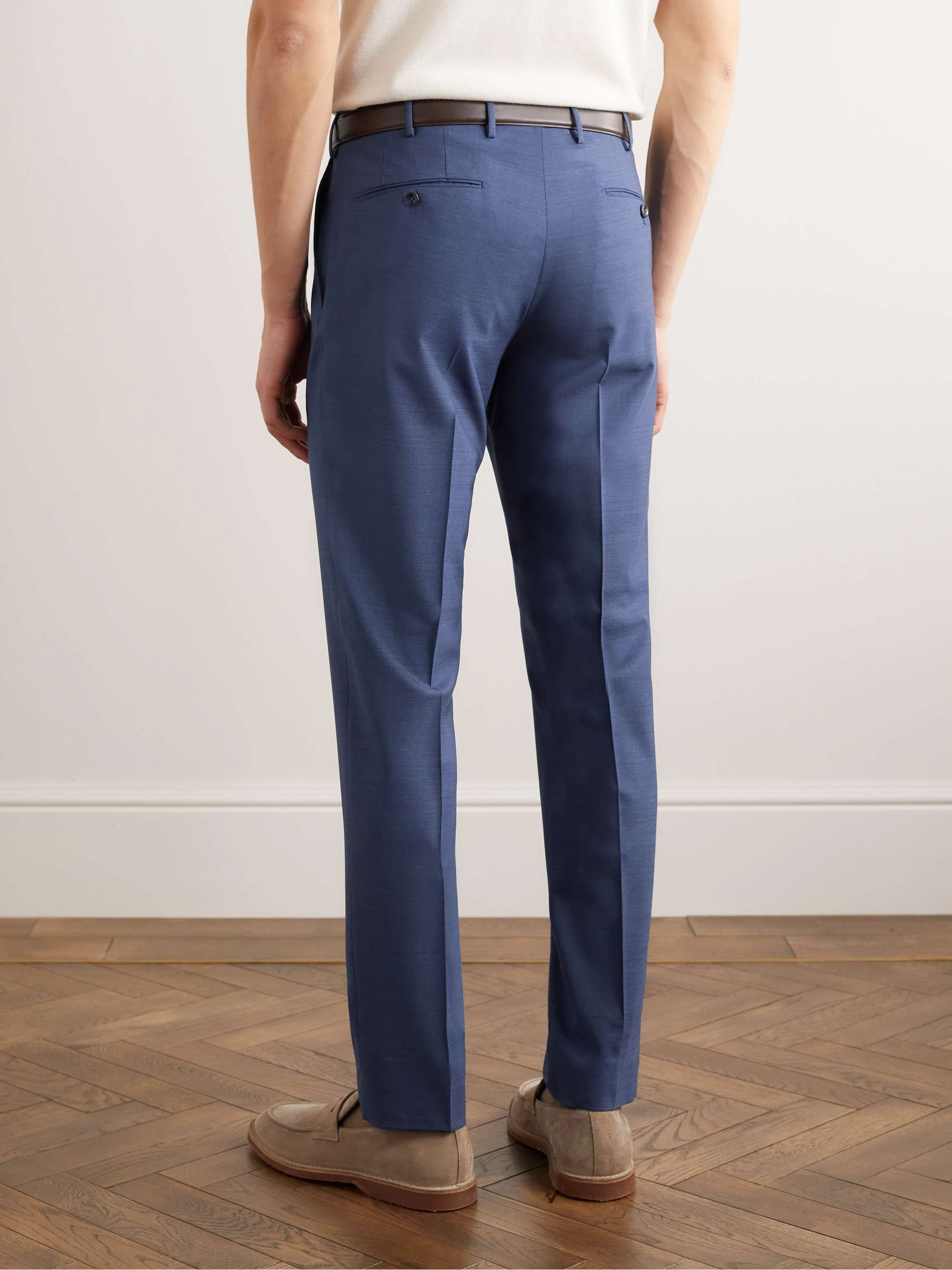 INCOTEX SlimFit Wool Trousers for Men MR PORTER