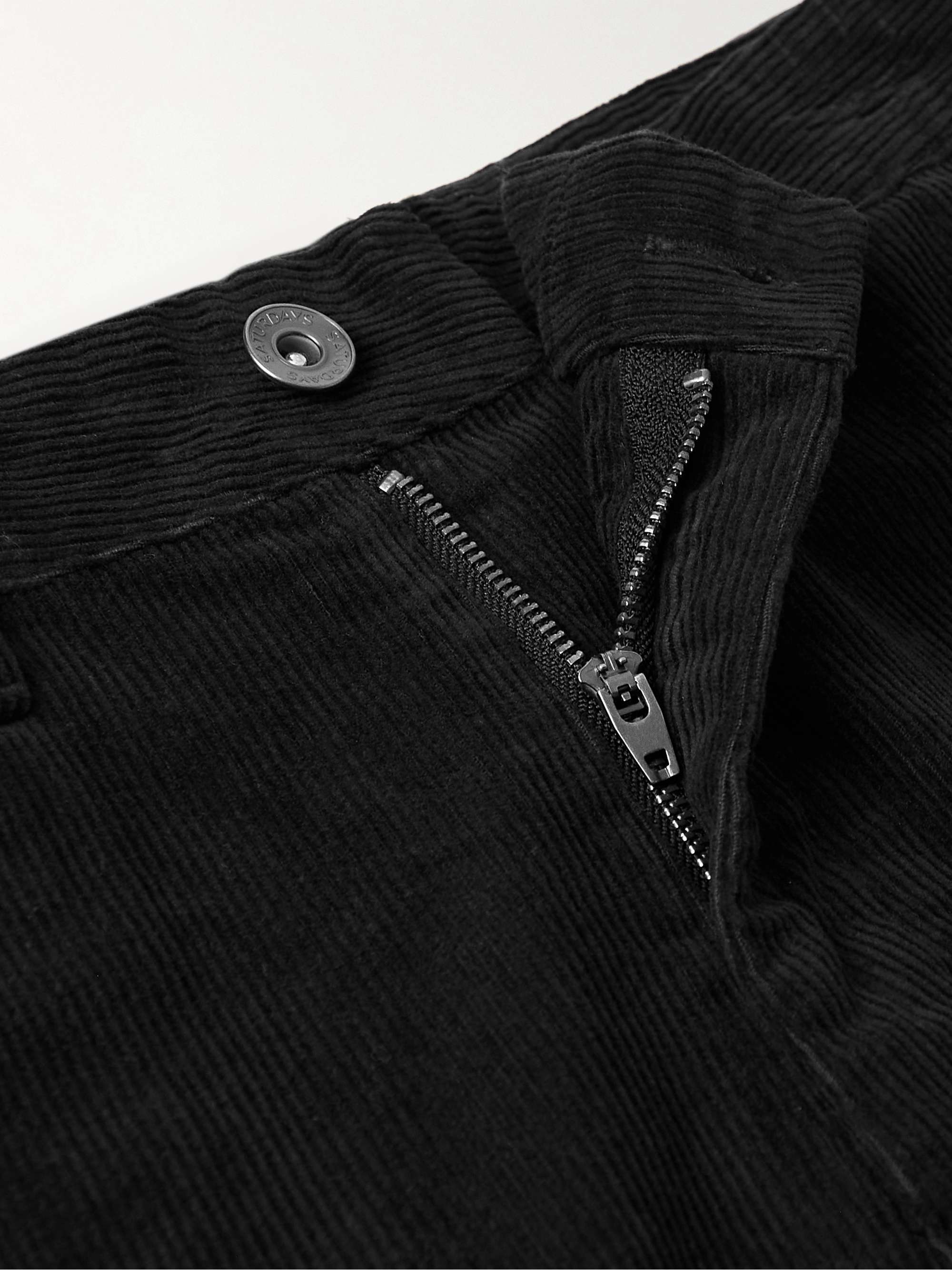 SATURDAYS NYC Ross StraightLeg CottonCorduroy Shorts for Men MR PORTER