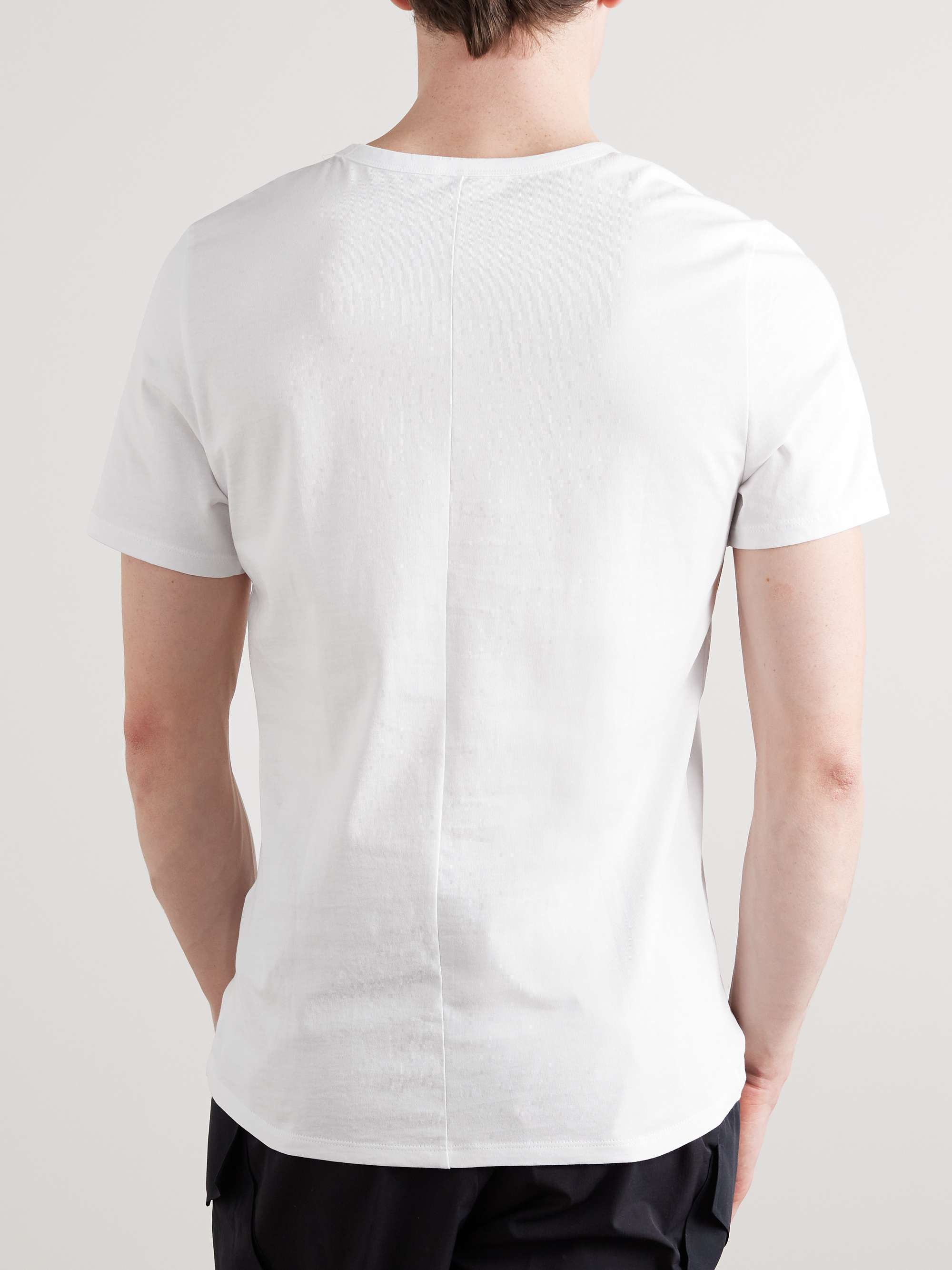 ON Logo-Print Organic Cotton-Jersey T-Shirt