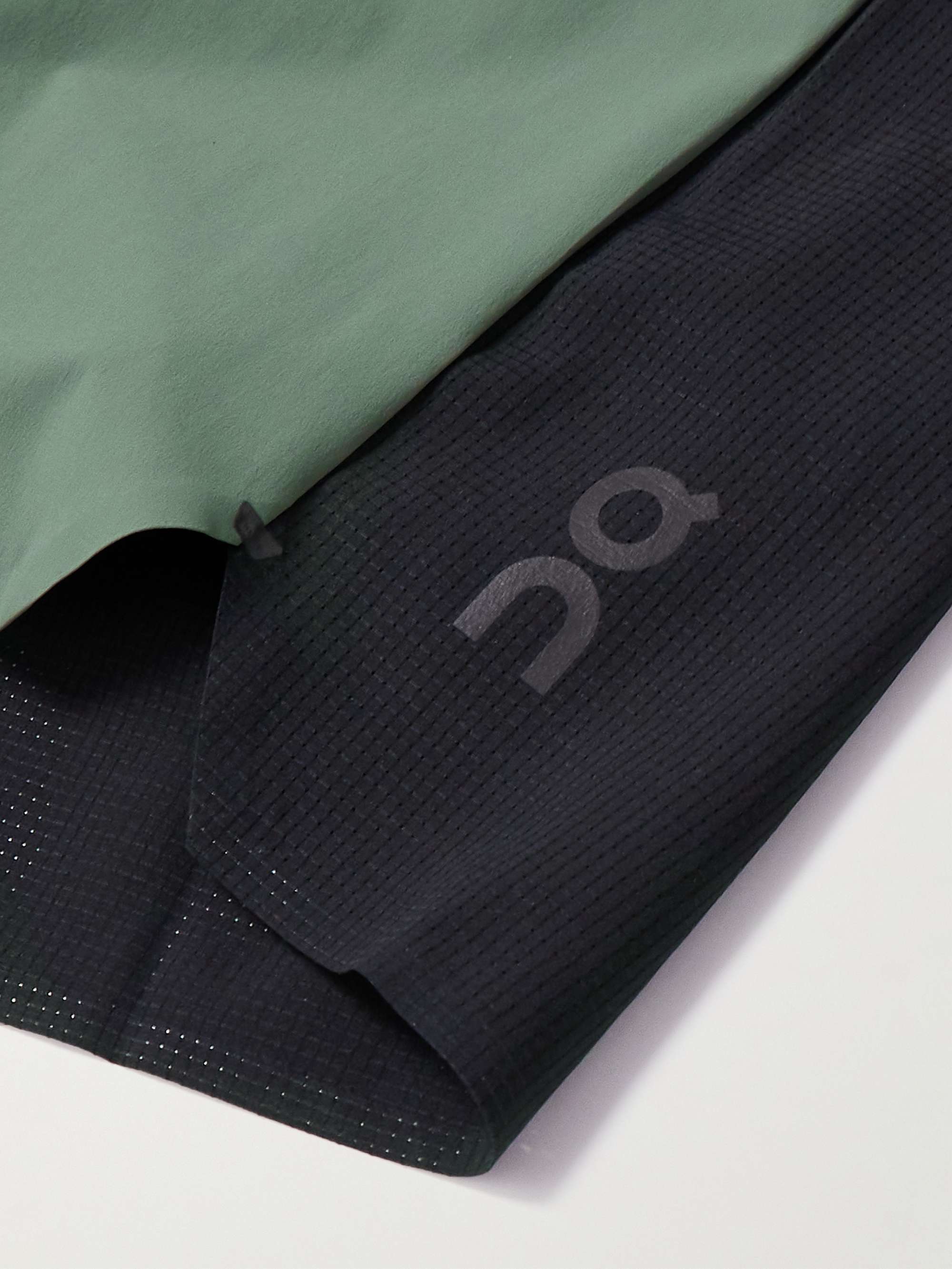 ON-RUNNING Explorer Straight-Leg Recycled-Mesh and Stretch-Shell Shorts