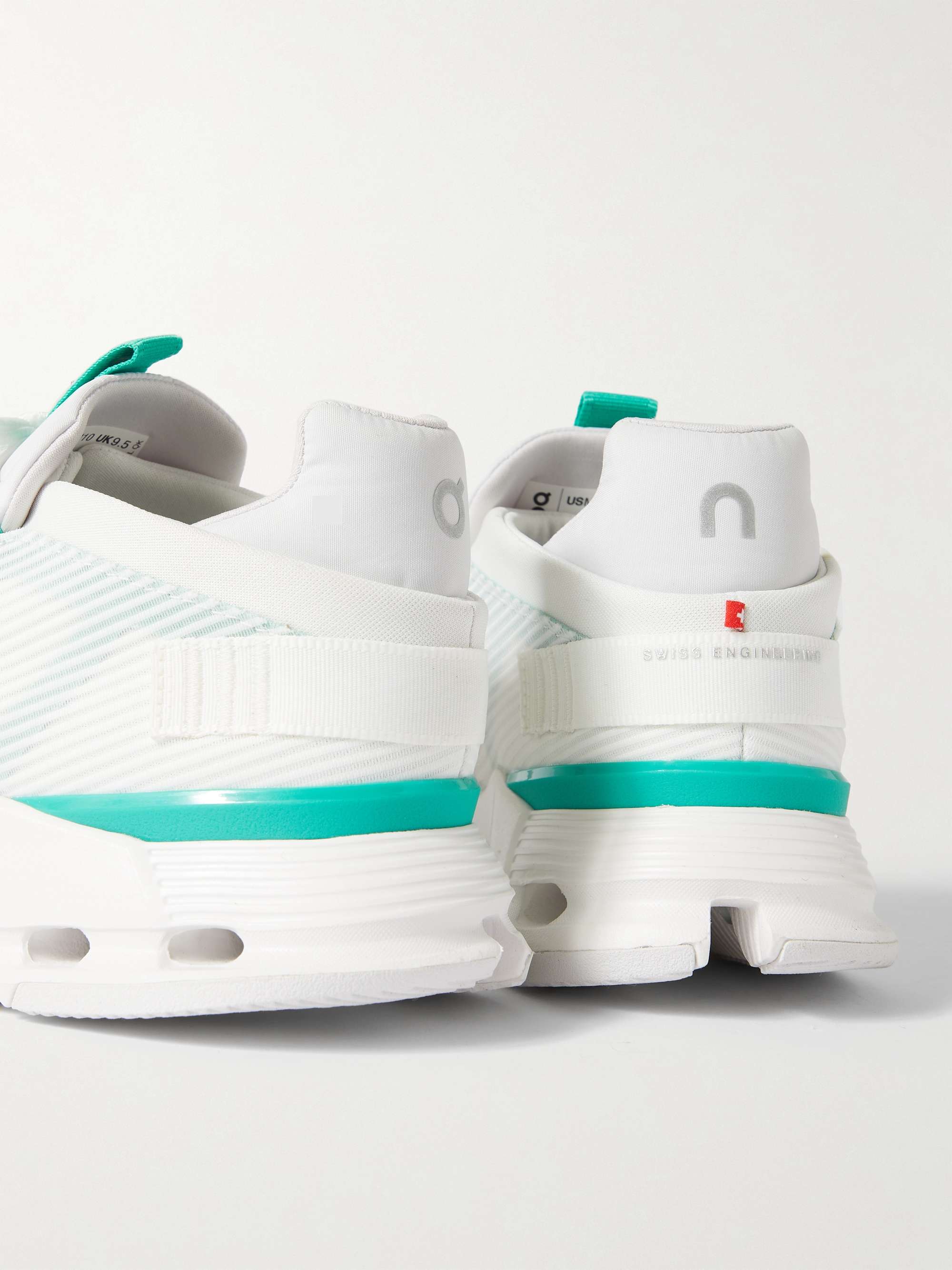 ON-RUNNING Cloudnova Void Rubber-Trimmed Mesh Running Sneakers