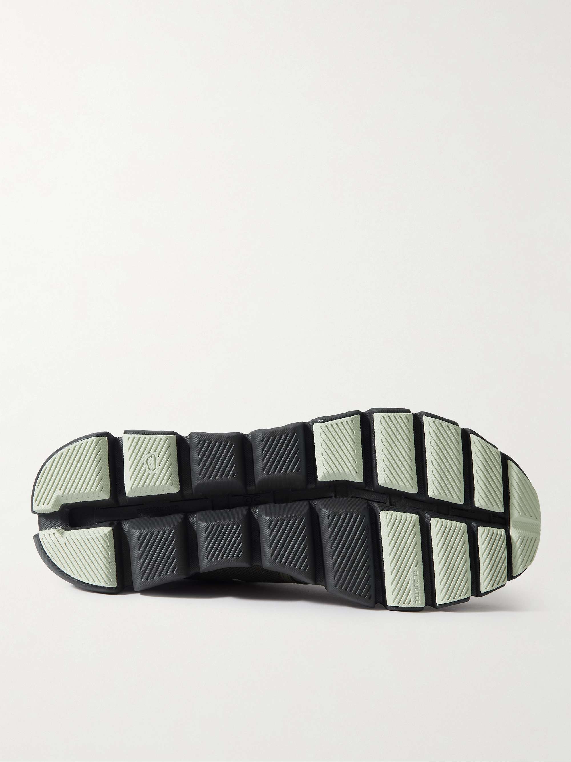 ON Cloud X3 Rubber-Trimmed Mesh Running Sneakers