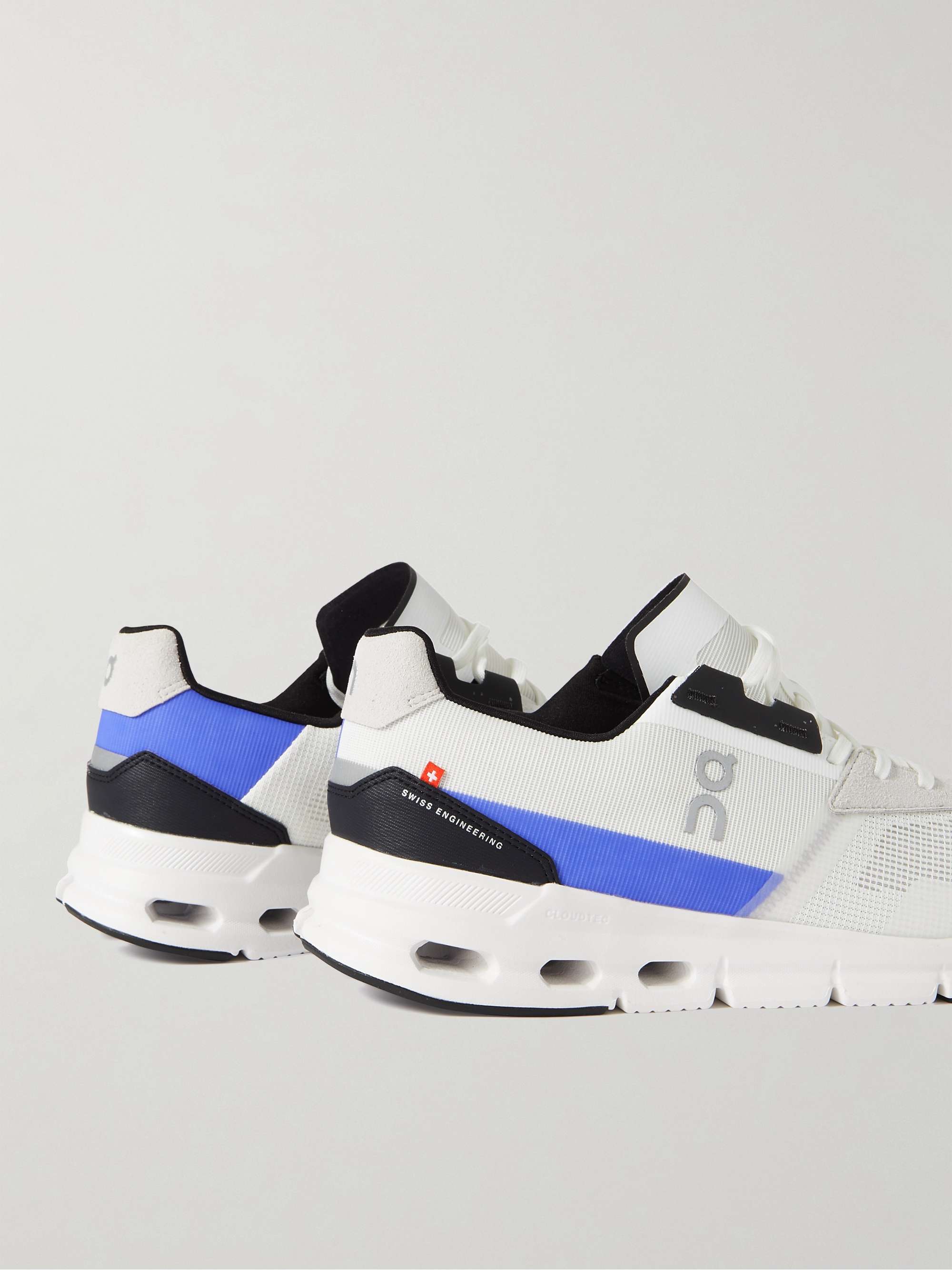 ON-RUNNING Cloudrift Rubber-Trimmed Mesh Running Sneakers