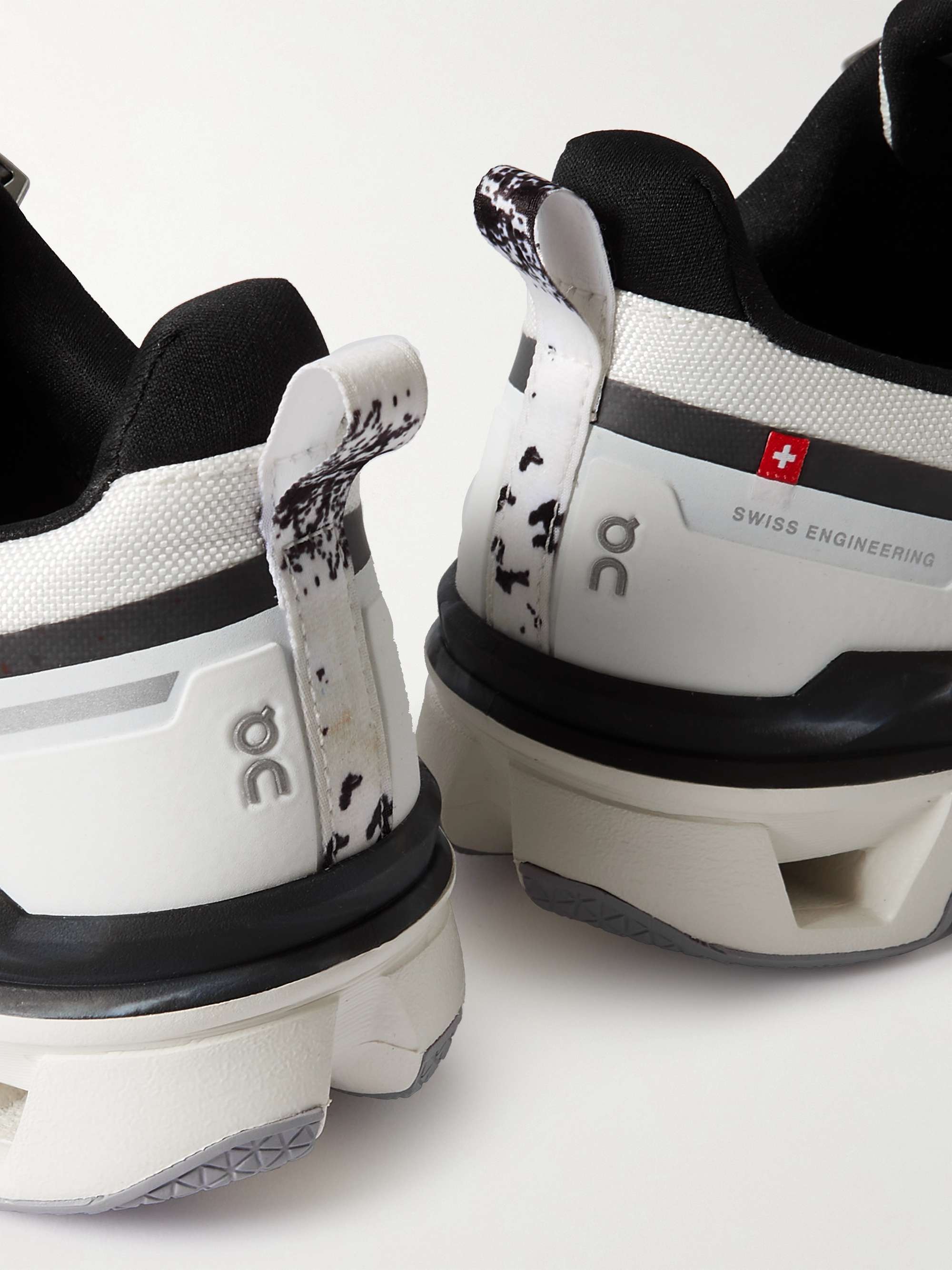 ON-RUNNING Cloudwander Waterpoof High Alpine Rubber-Trimmed Mesh Running Sneakers