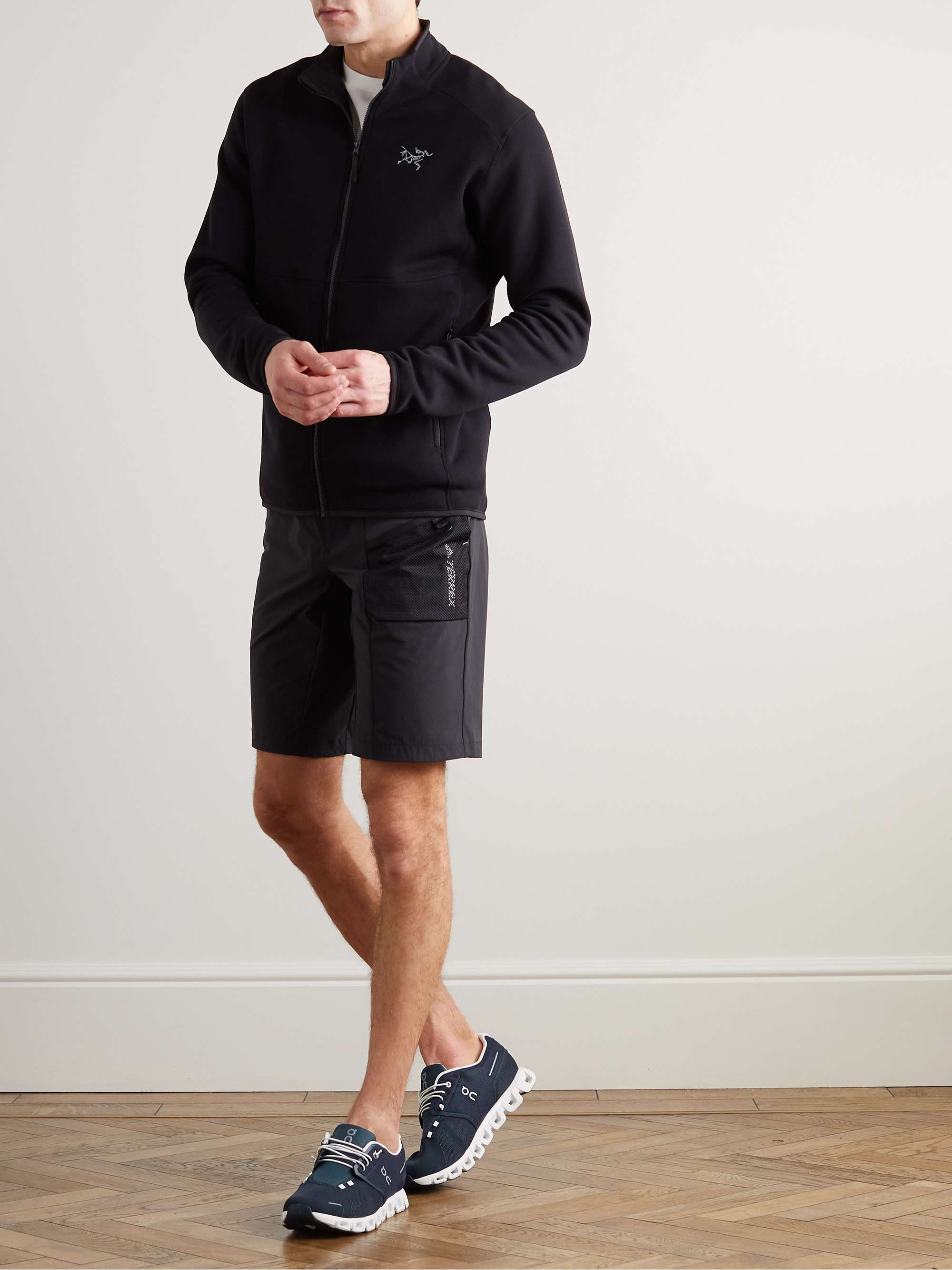 ON Cloud 5 Rubber-Trimmed Recycled Mesh Running Sneakers