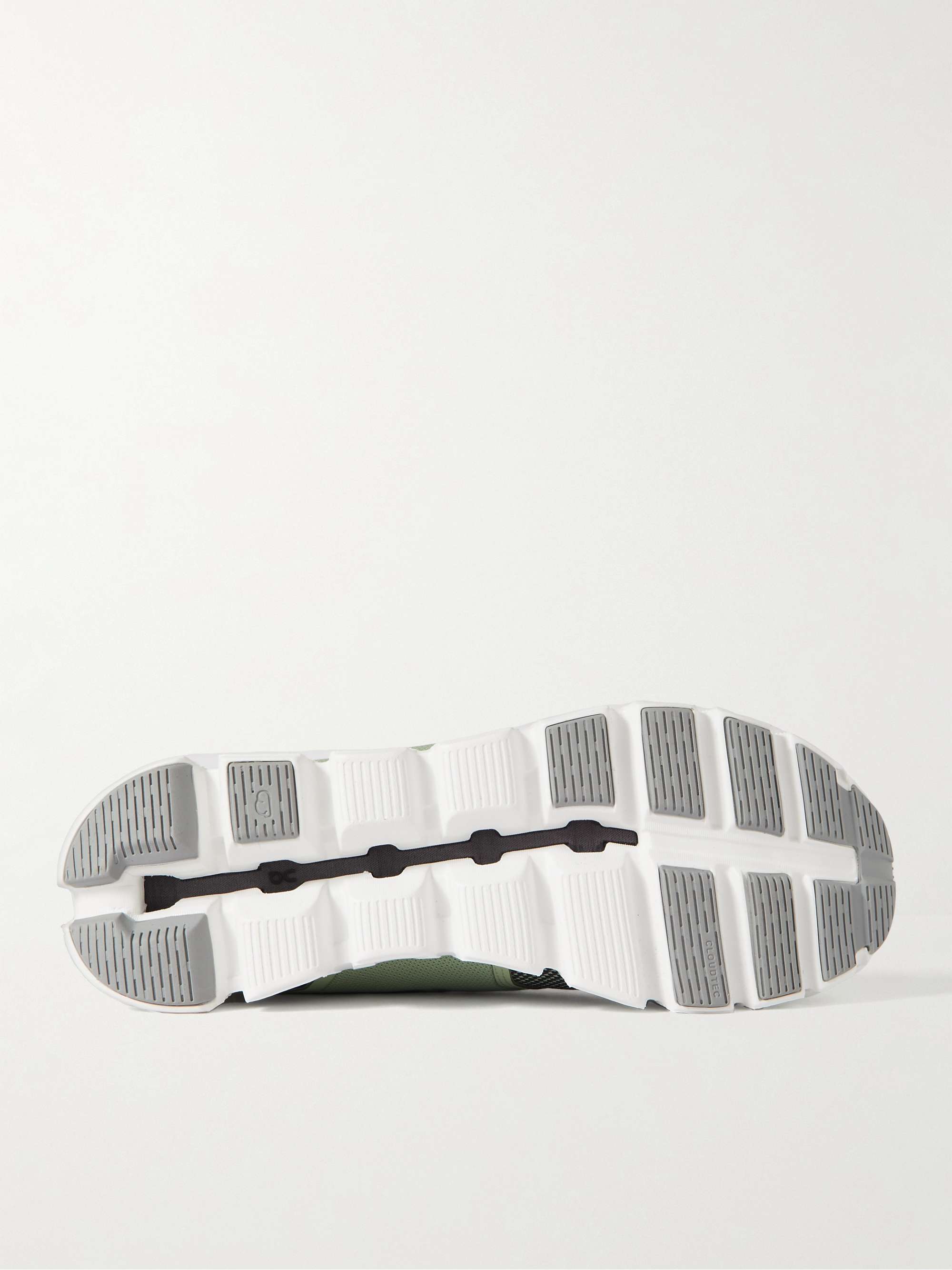 ON-RUNNING Cloud 5 Rubber-Trimmed Mesh Running Sneakers
