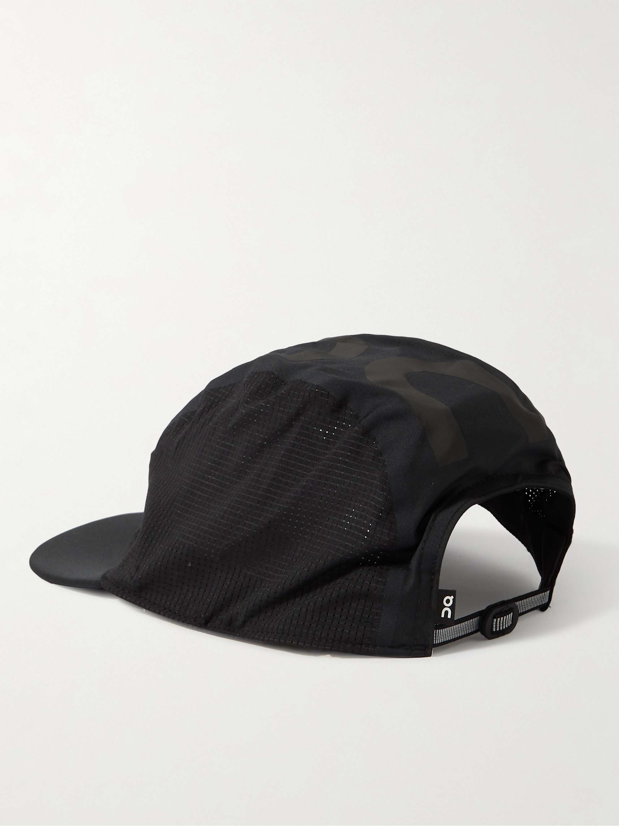 ON Zero Logo-Print Stretch-Shell and Recycled-Mesh Cap