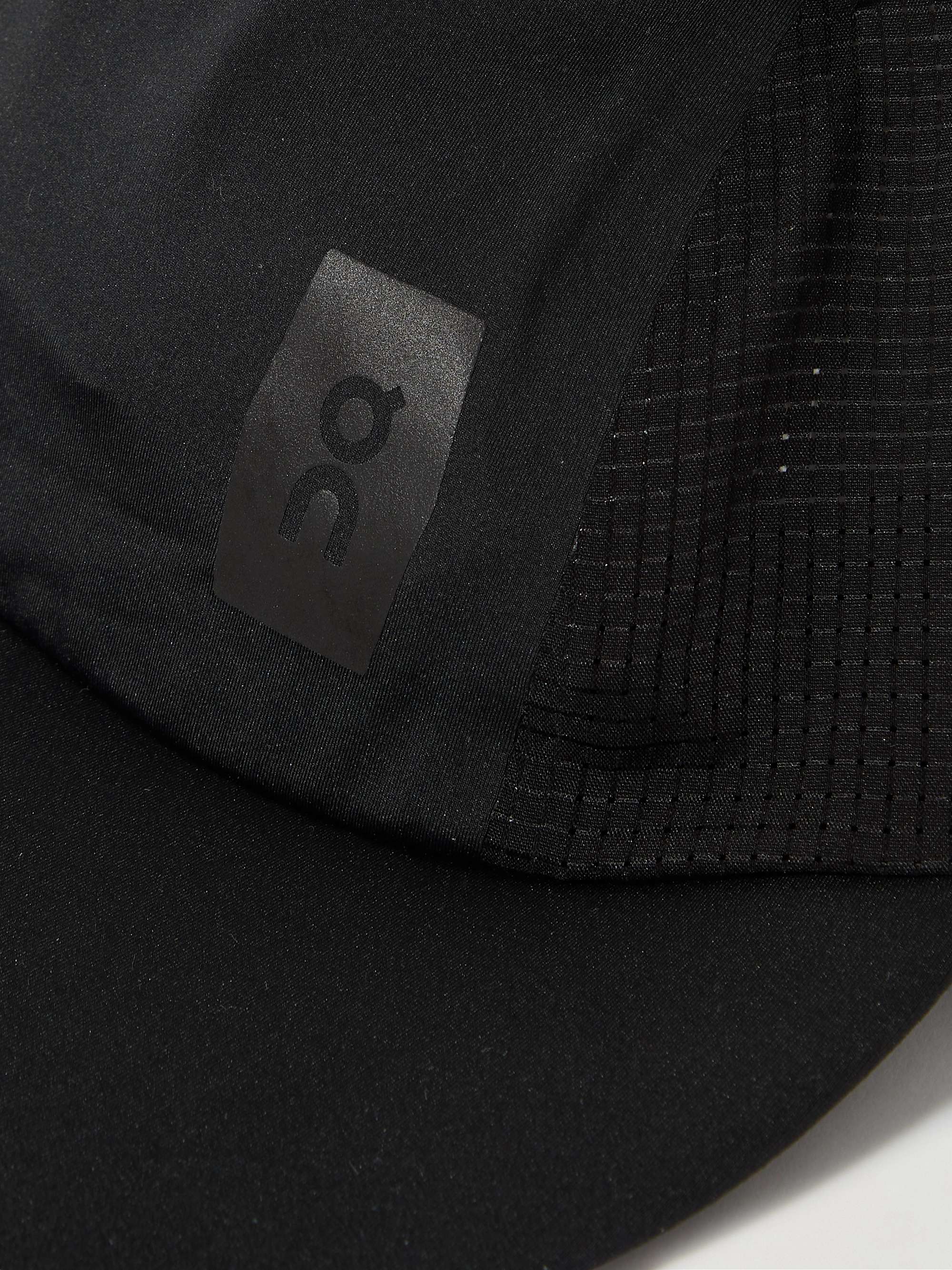 ON Zero Logo-Print Stretch-Shell and Recycled-Mesh Cap