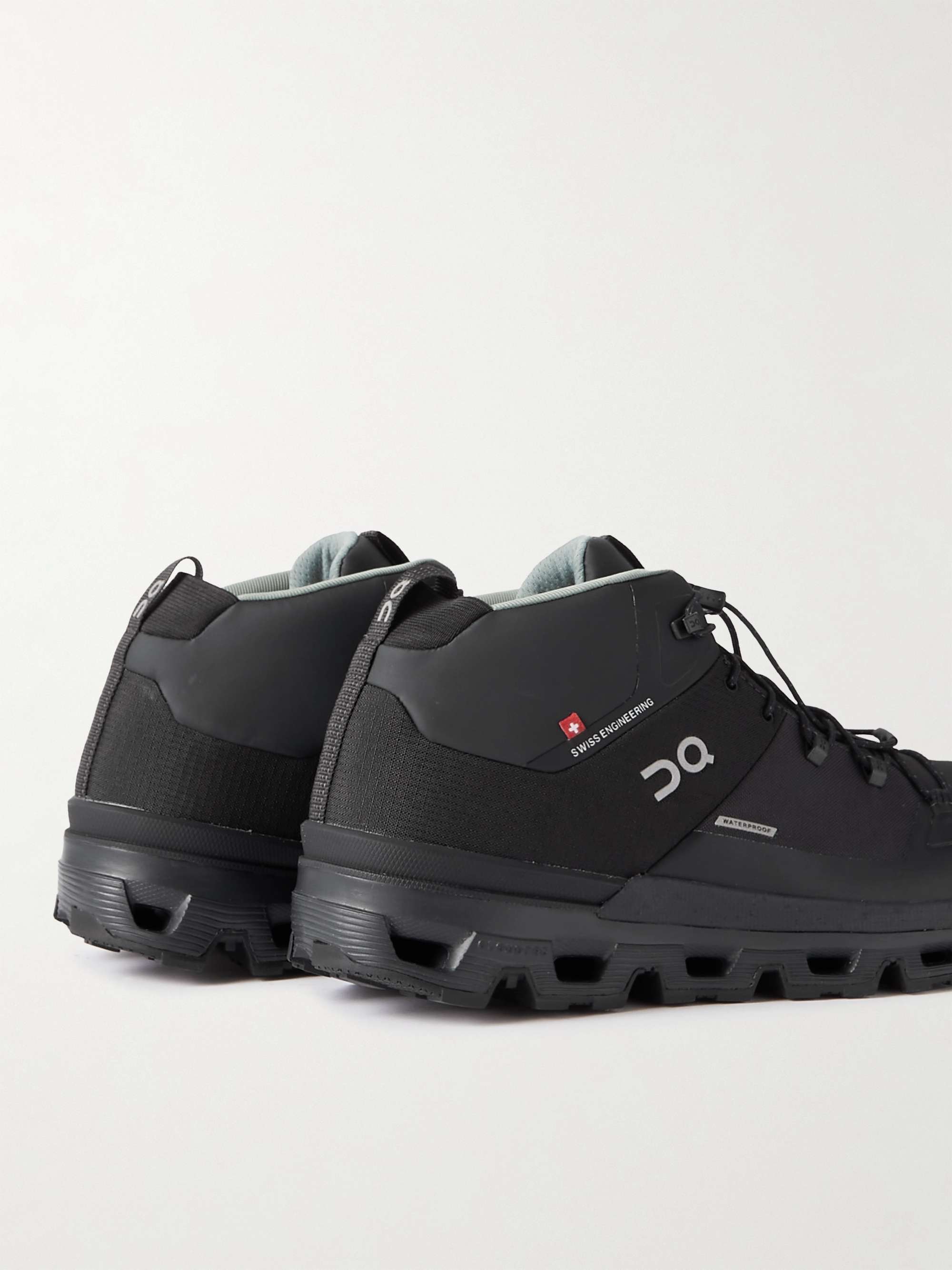 ON Cloudtrax Rubber-Trimmed Mesh Running Sneakers