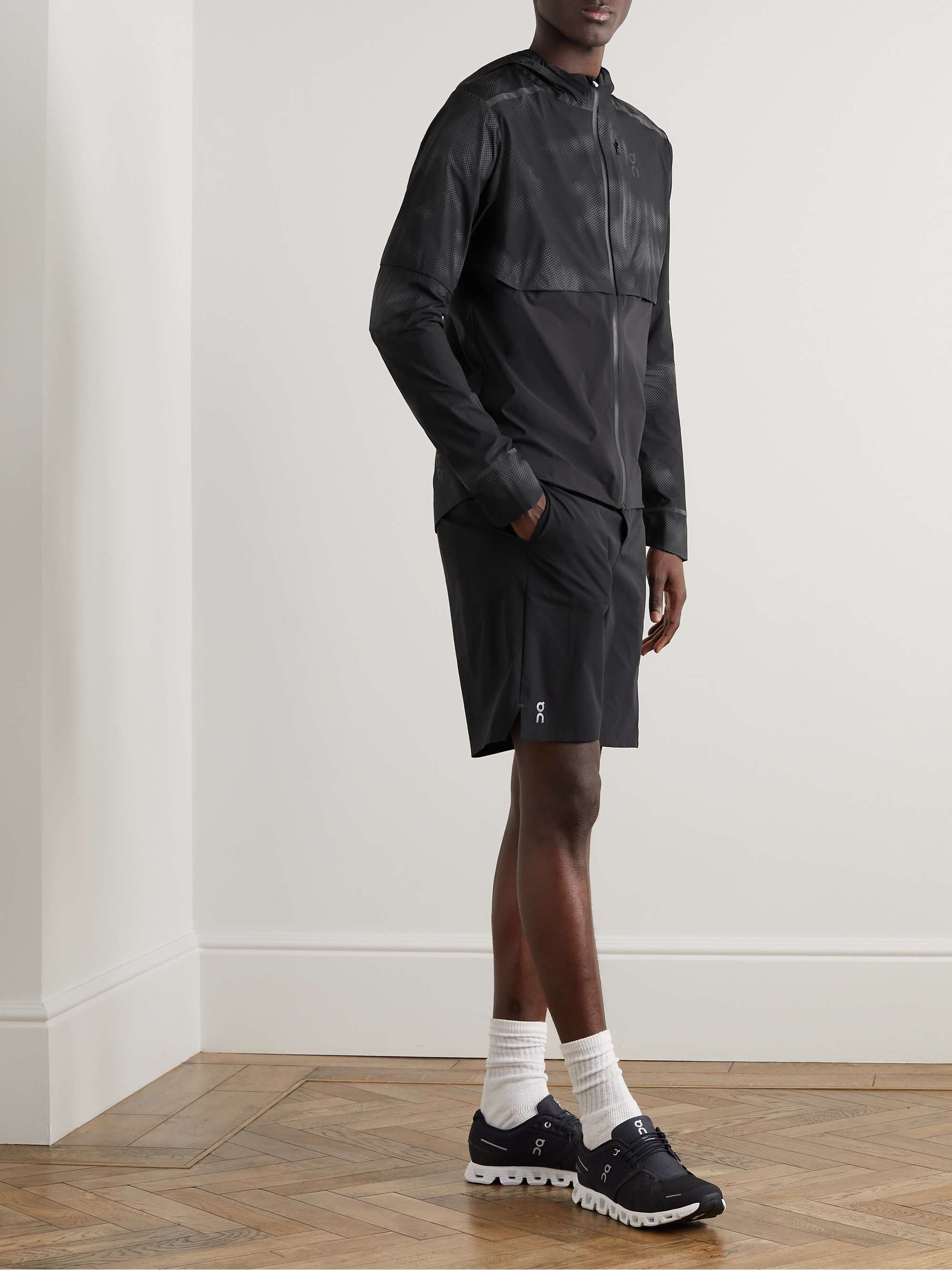 ON Hybrid Straight-Leg Shell Drawstring Shorts