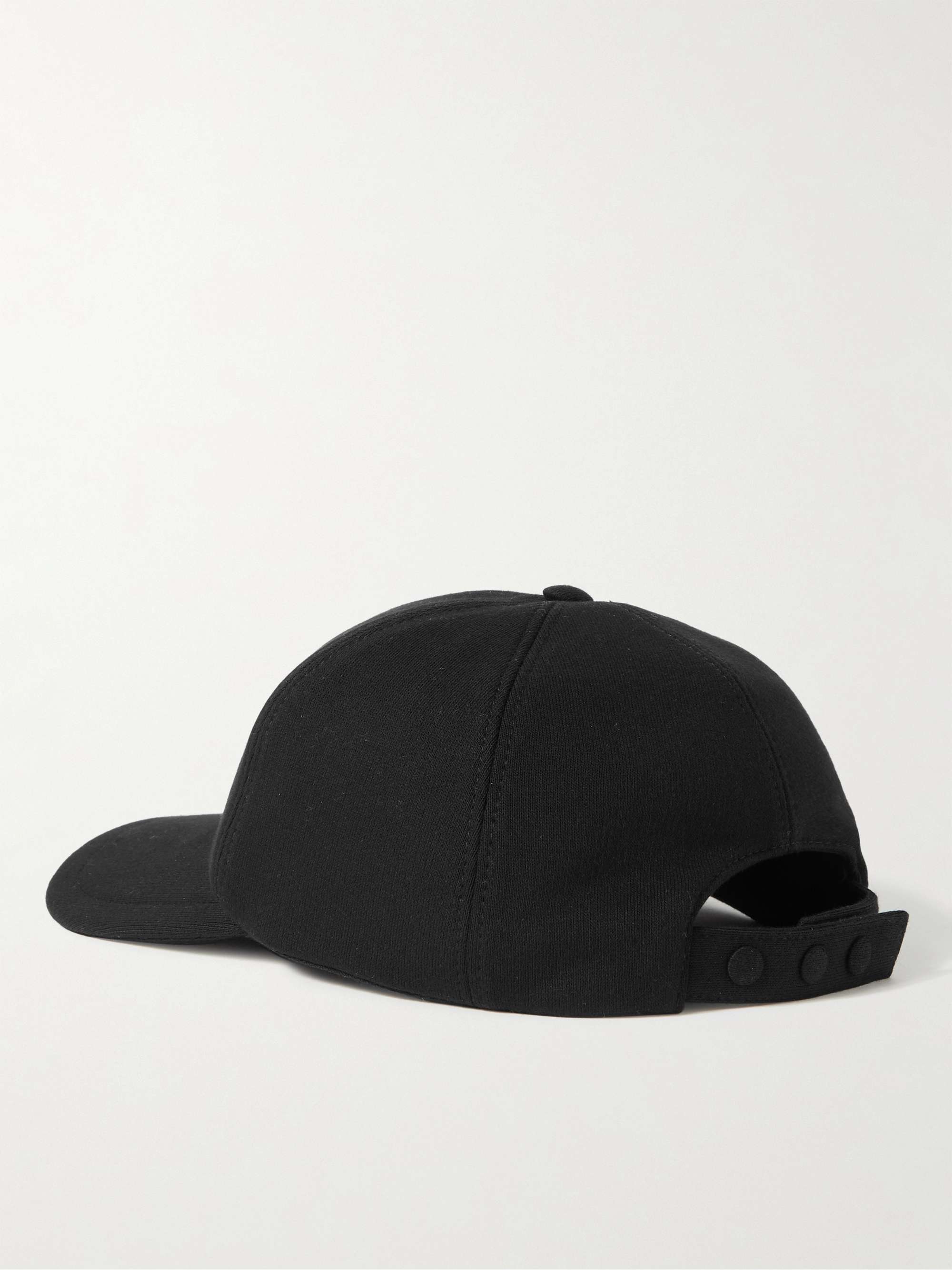 BURBERRY Embroidered Cotton-Twill Baseball Cap
