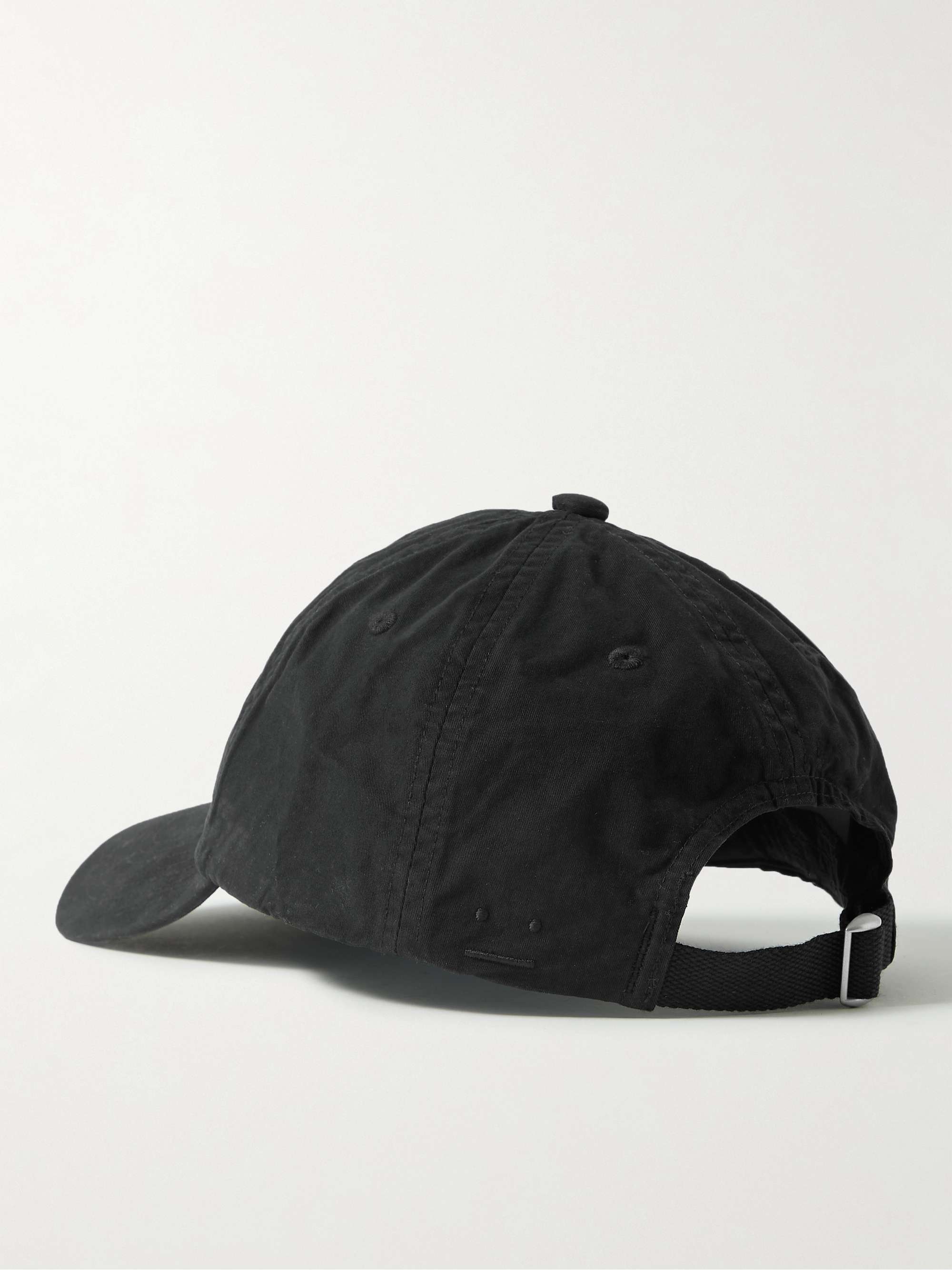 ACNE STUDIOS Logo-Appliquéd Cotton-Twill Baseball Cap