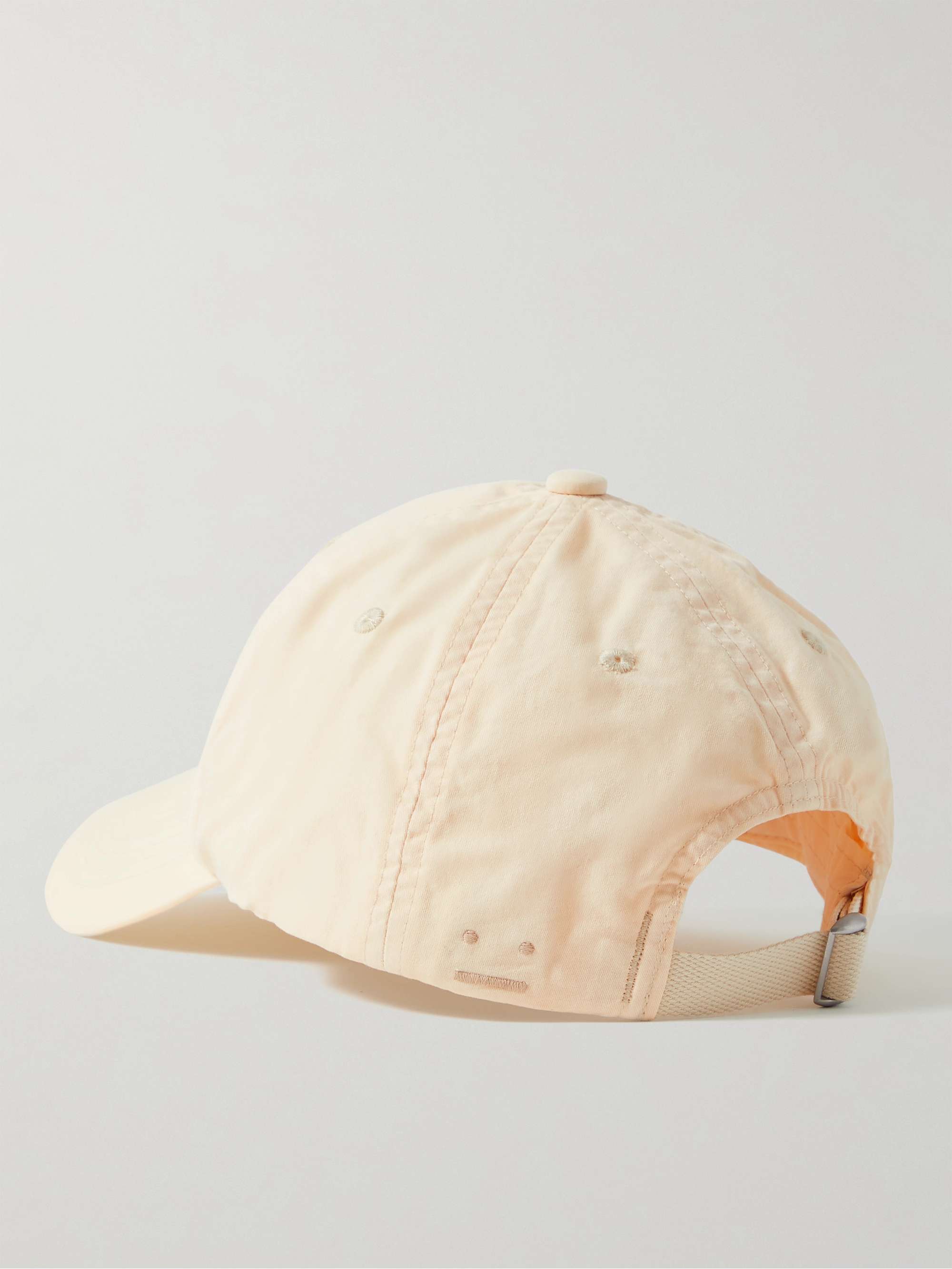 ACNE STUDIOS Logo-Appliquéd Cotton-Twill Baseball Cap