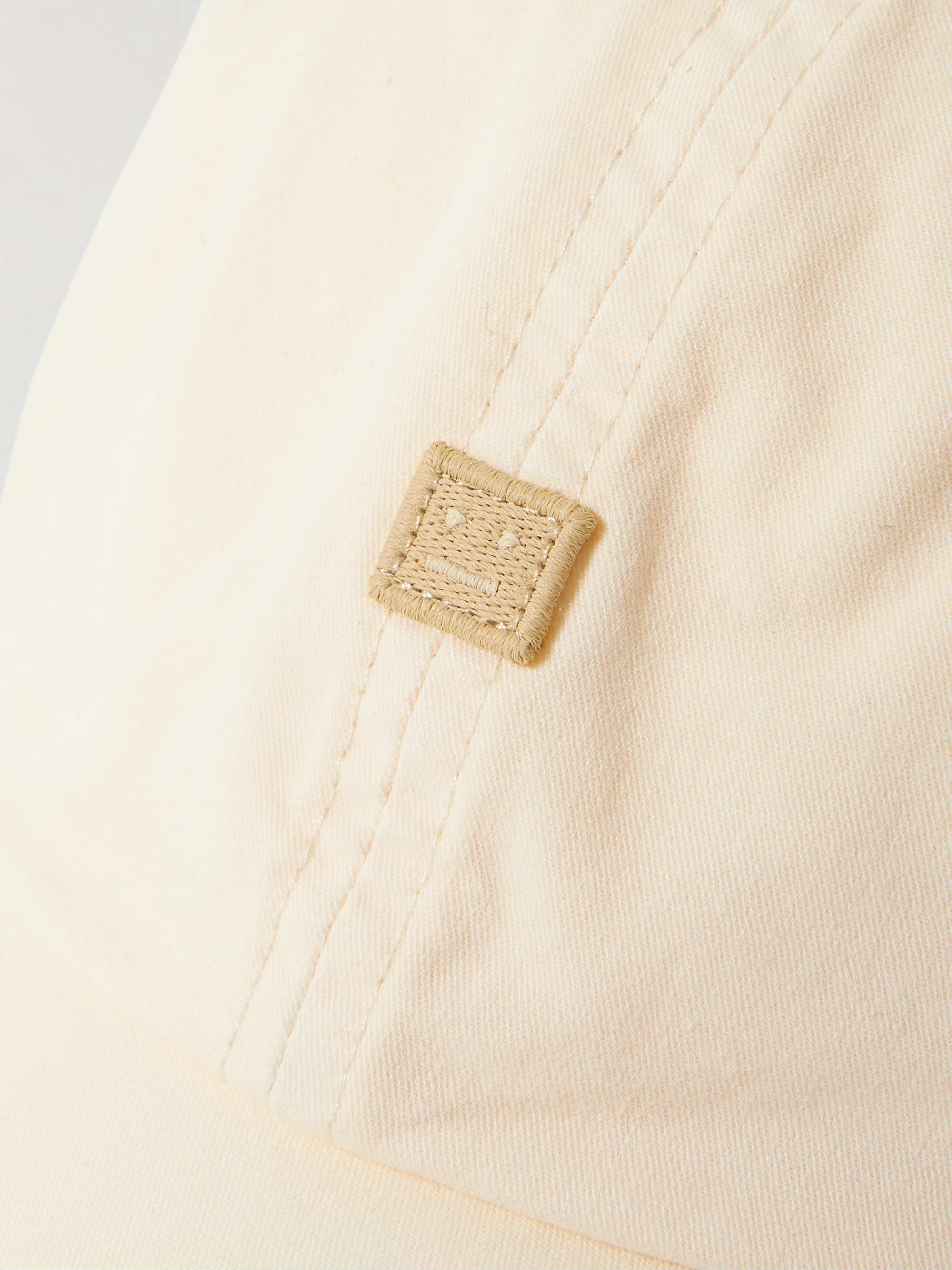 ACNE STUDIOS Logo-Appliquéd Cotton-Twill Baseball Cap