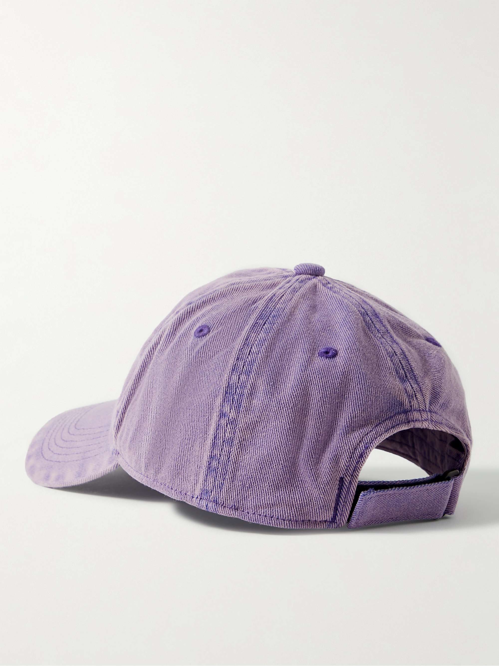 ACNE STUDIOS Logo-Appliquéd Cotton-Blend Twill Baseball Cap