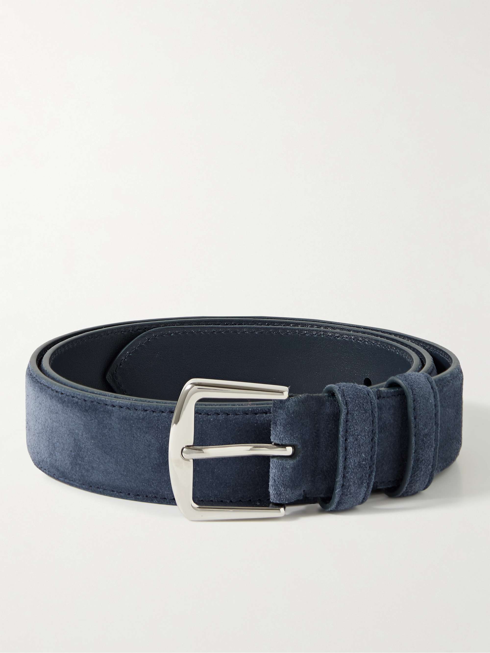 LORO PIANA 3.5cm Suede Belt for Men | MR PORTER