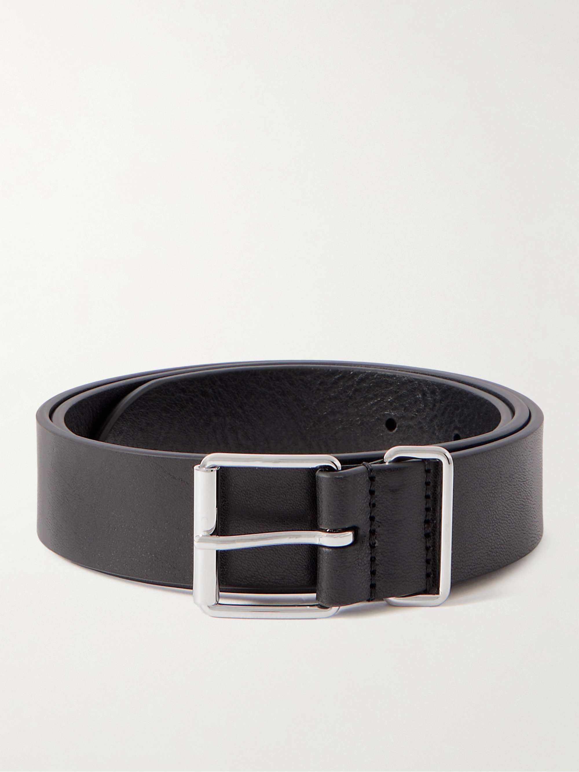 ANDERSON'S Narrow Leather Belt for Men | MR PORTER