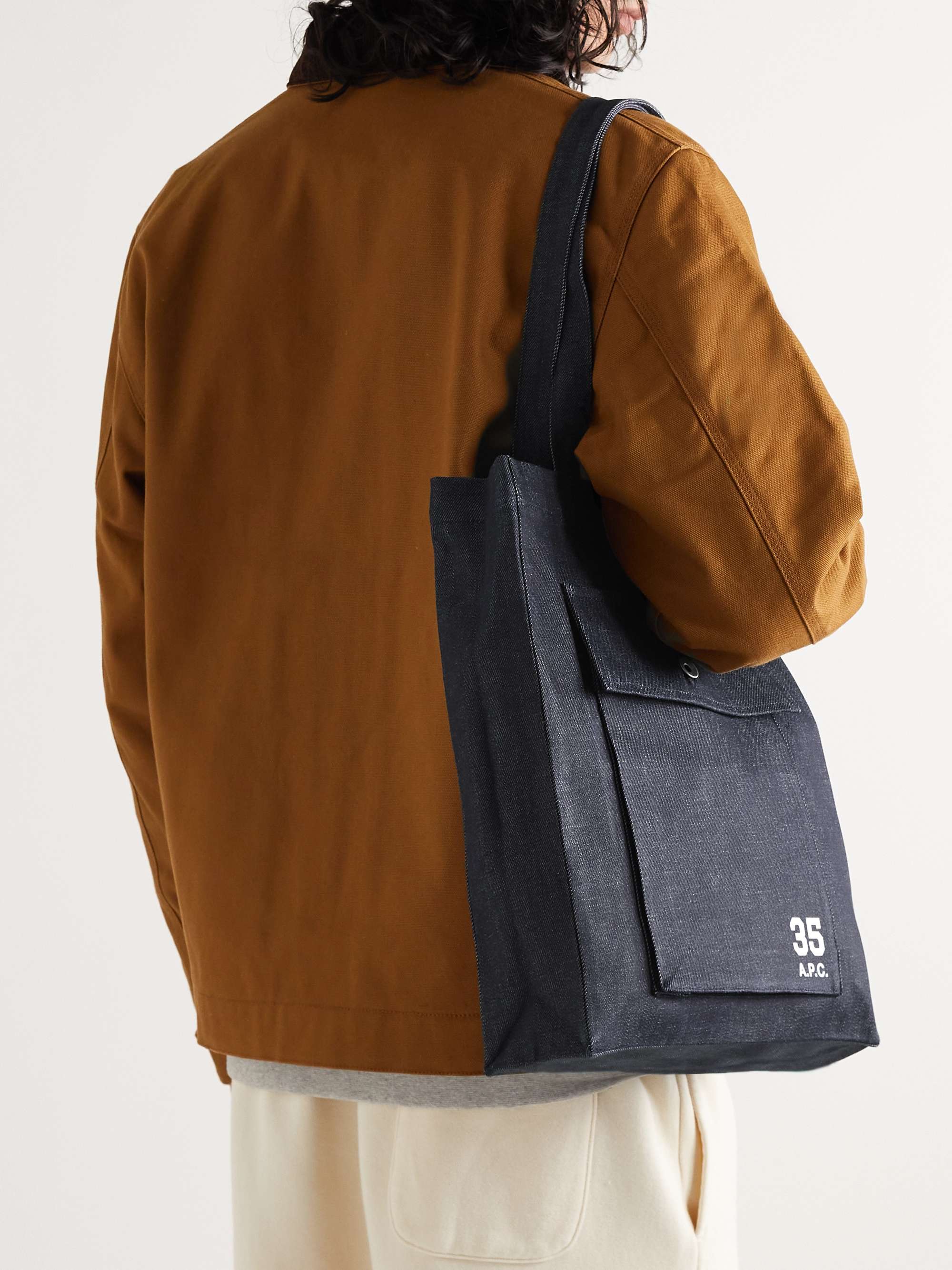 A.P.C. - Respect Tote Bag  HBX - Globally Curated Fashion and Lifestyle by  Hypebeast