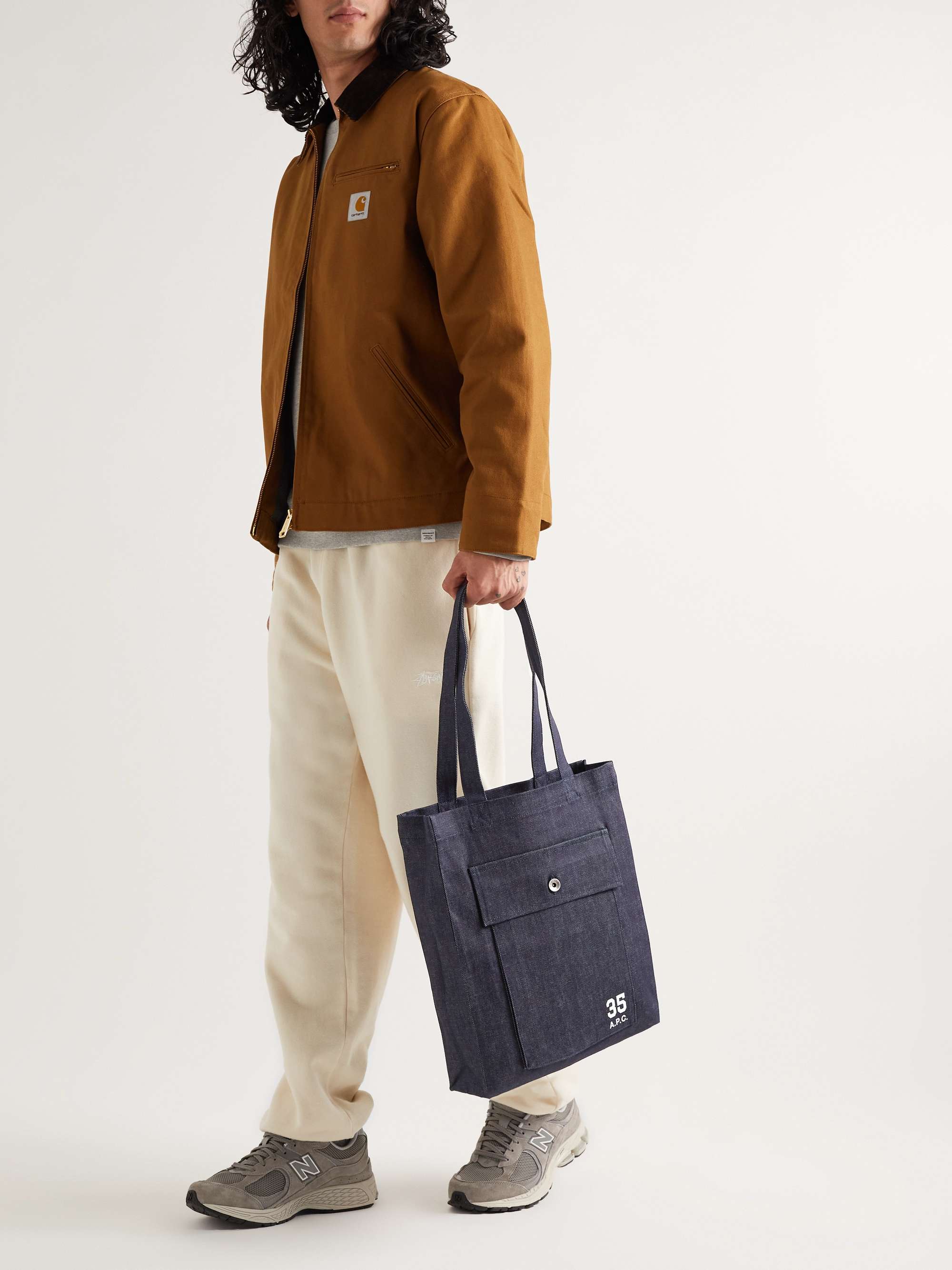 a.p.c デニム トートバッグ