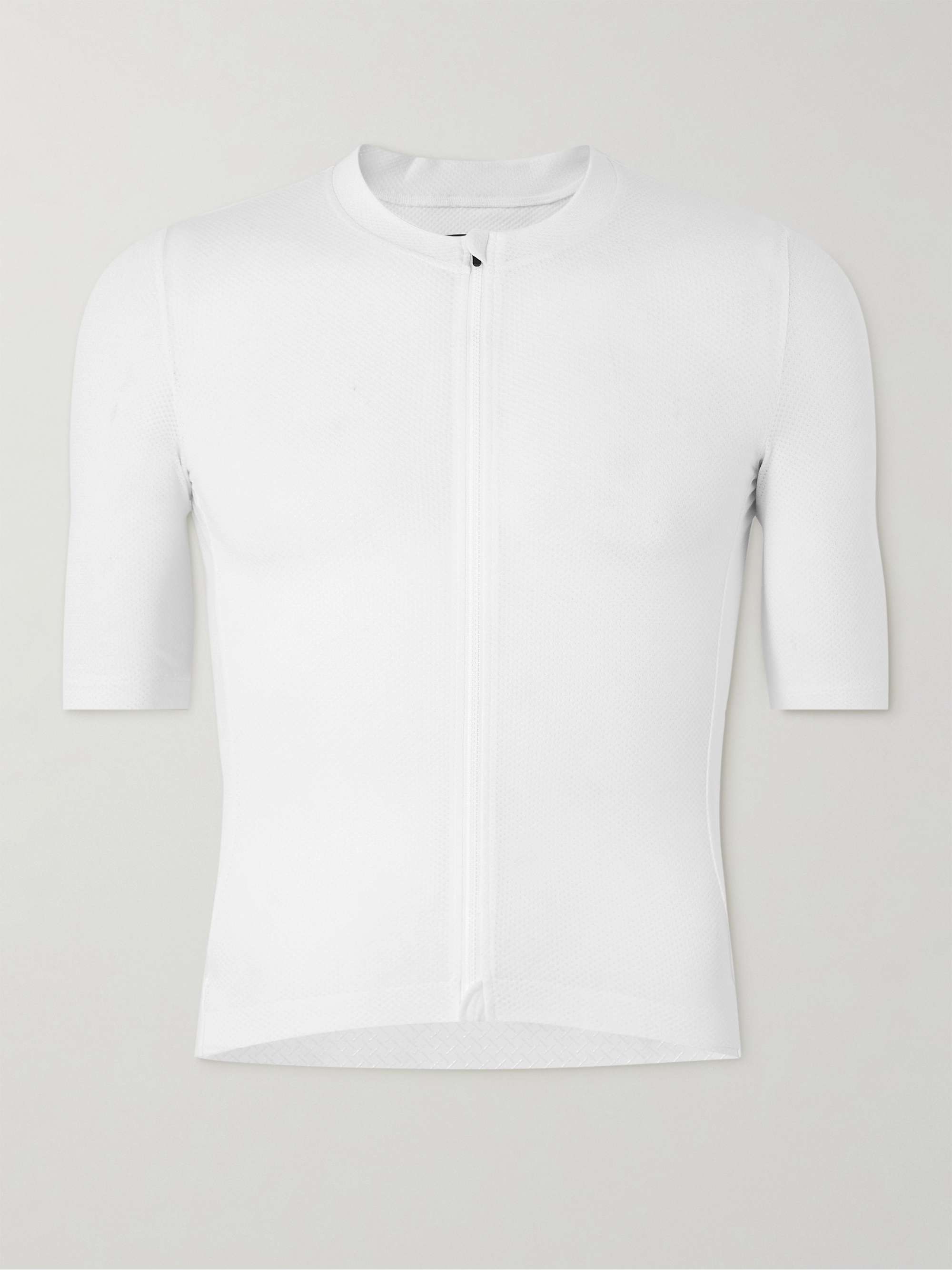 Plain white cycling 2025 jersey